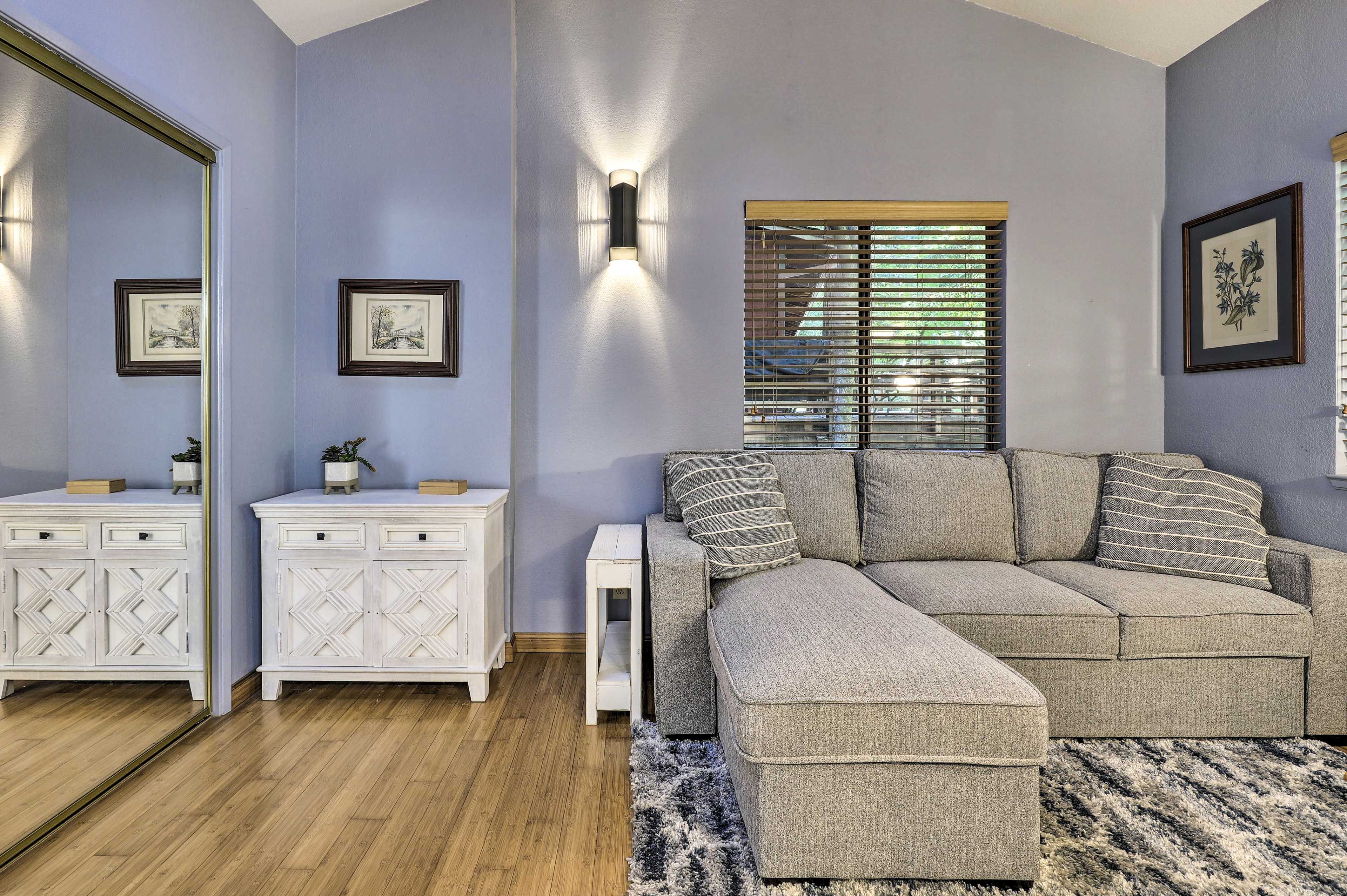 Bedroom 3 (Home Office) | Sleeper Sofa | Upper Level