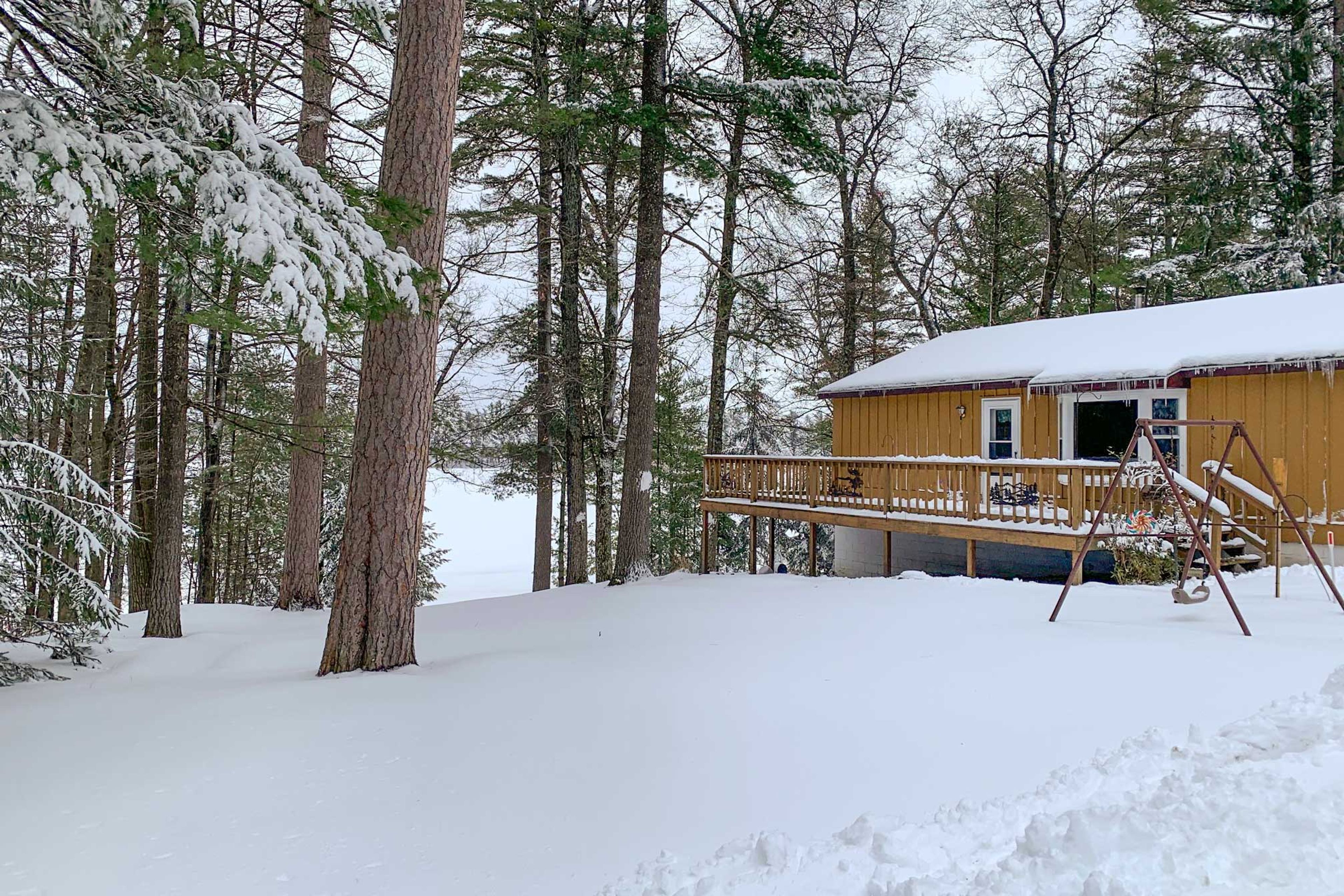 Spacious Yard | Winter Views