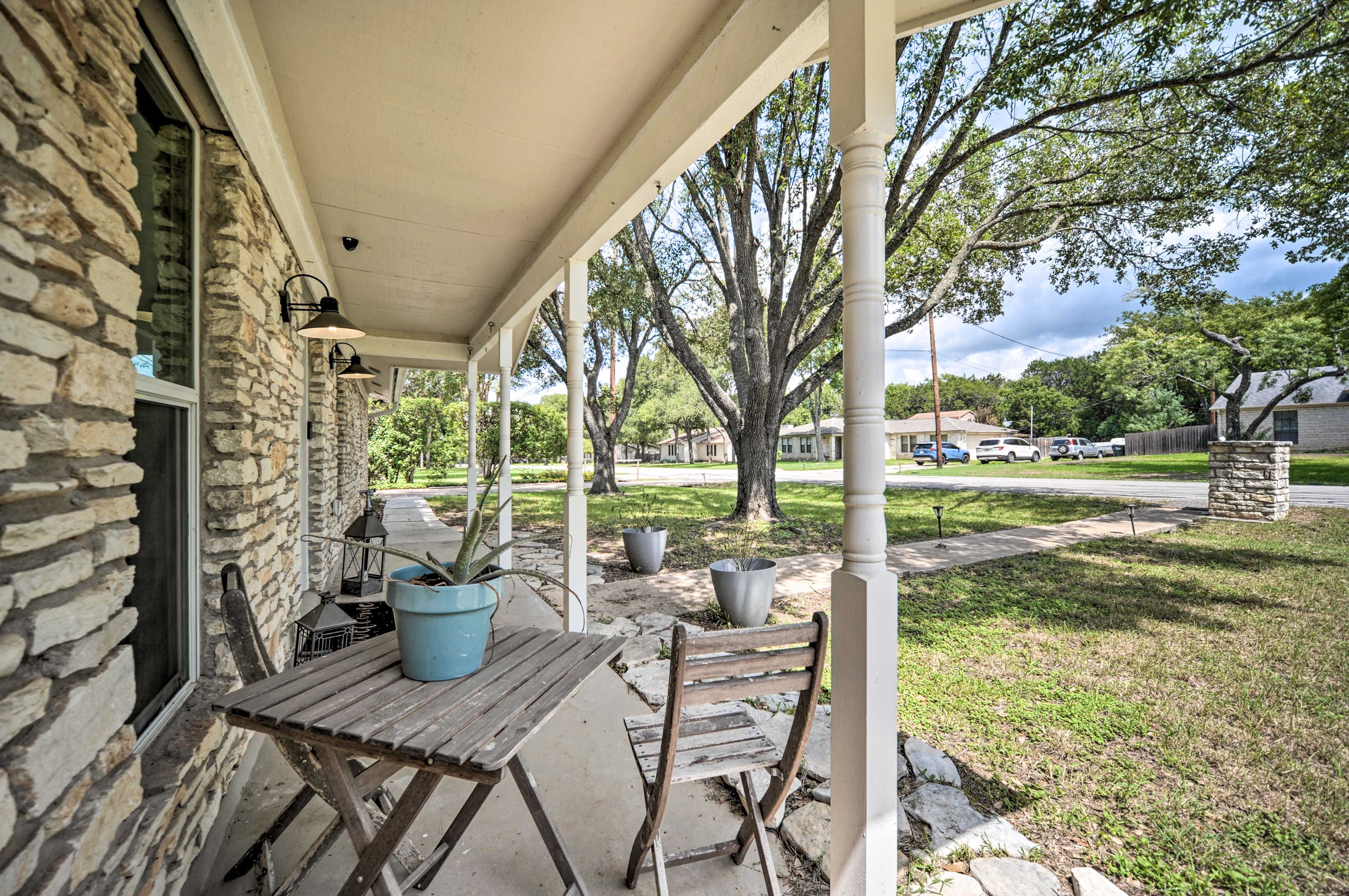 Covered Front Porch