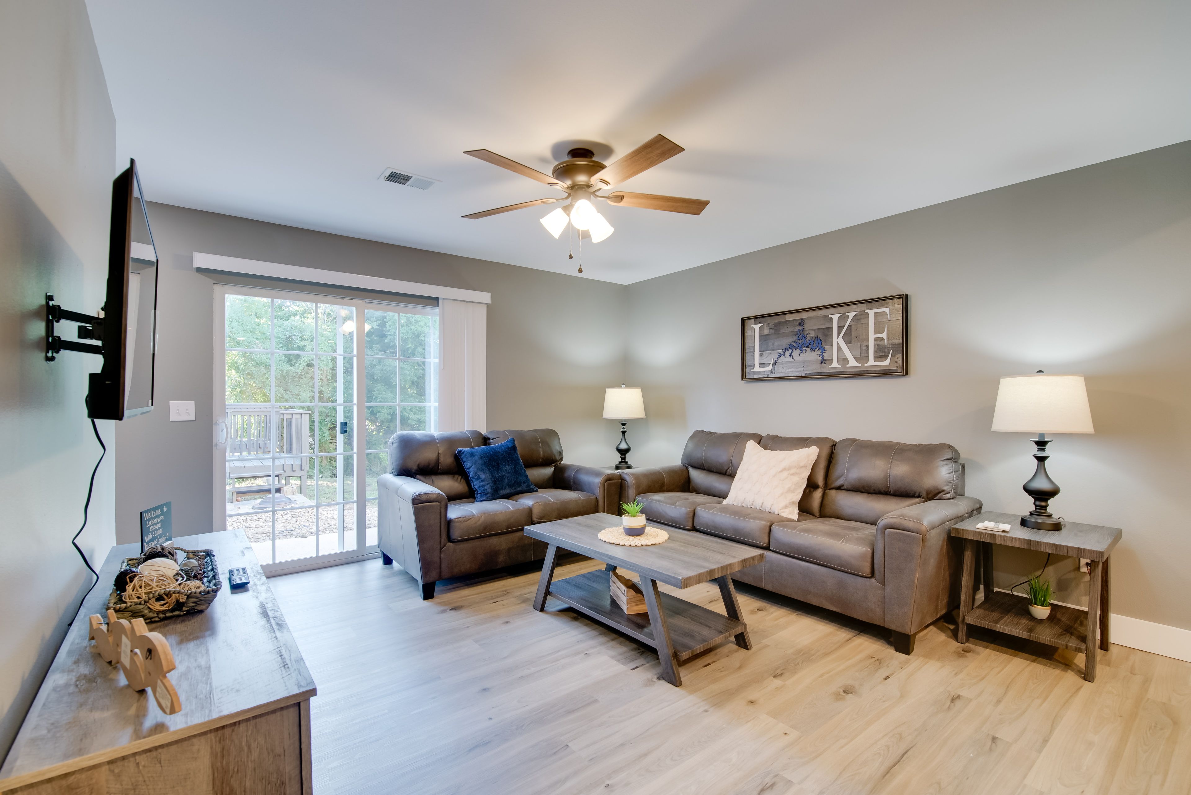 Living Room | Smart TV | Central A/C & Heating | Queen Sleeper Sofa