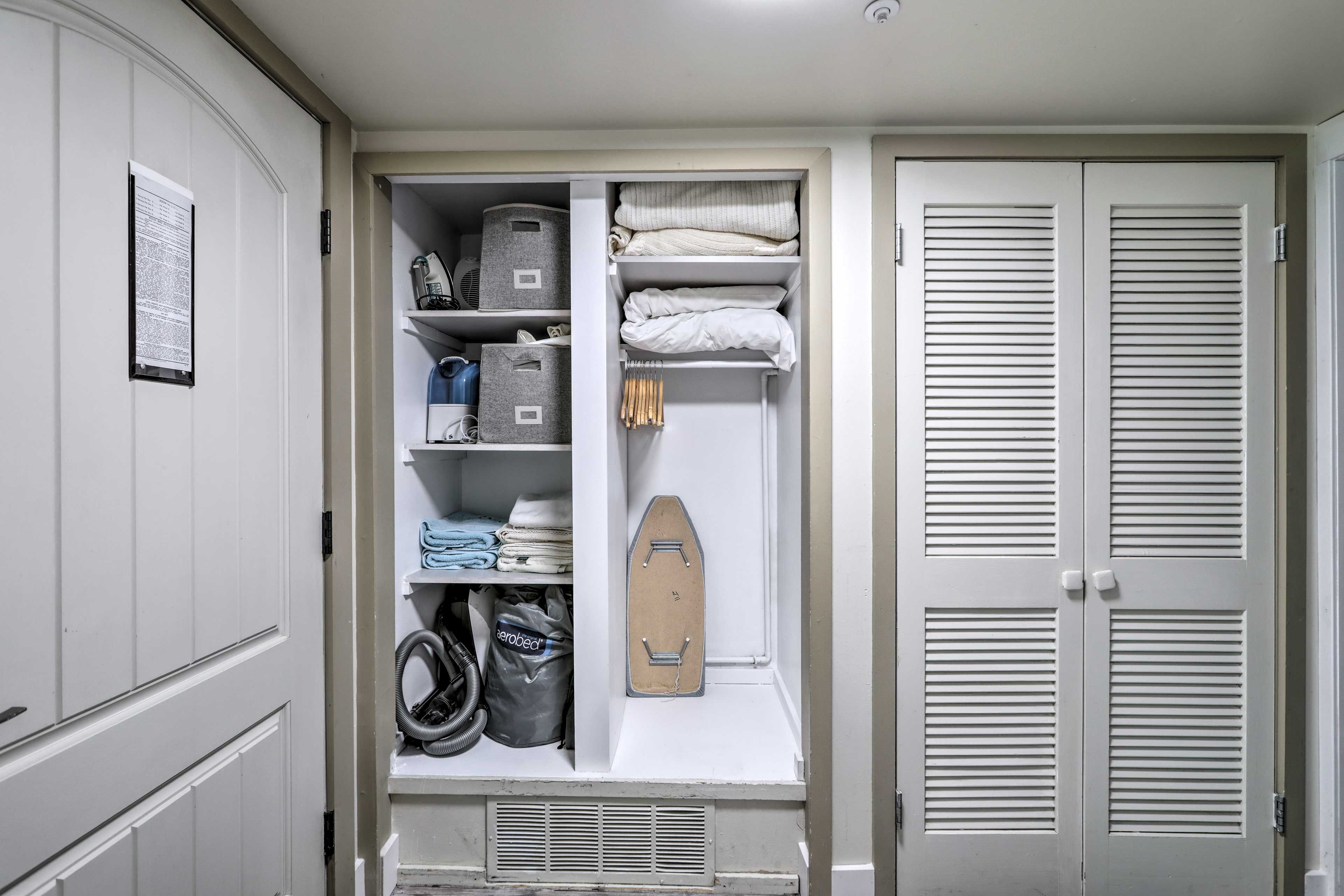 Studio | Storage Closet | Iron + Board
