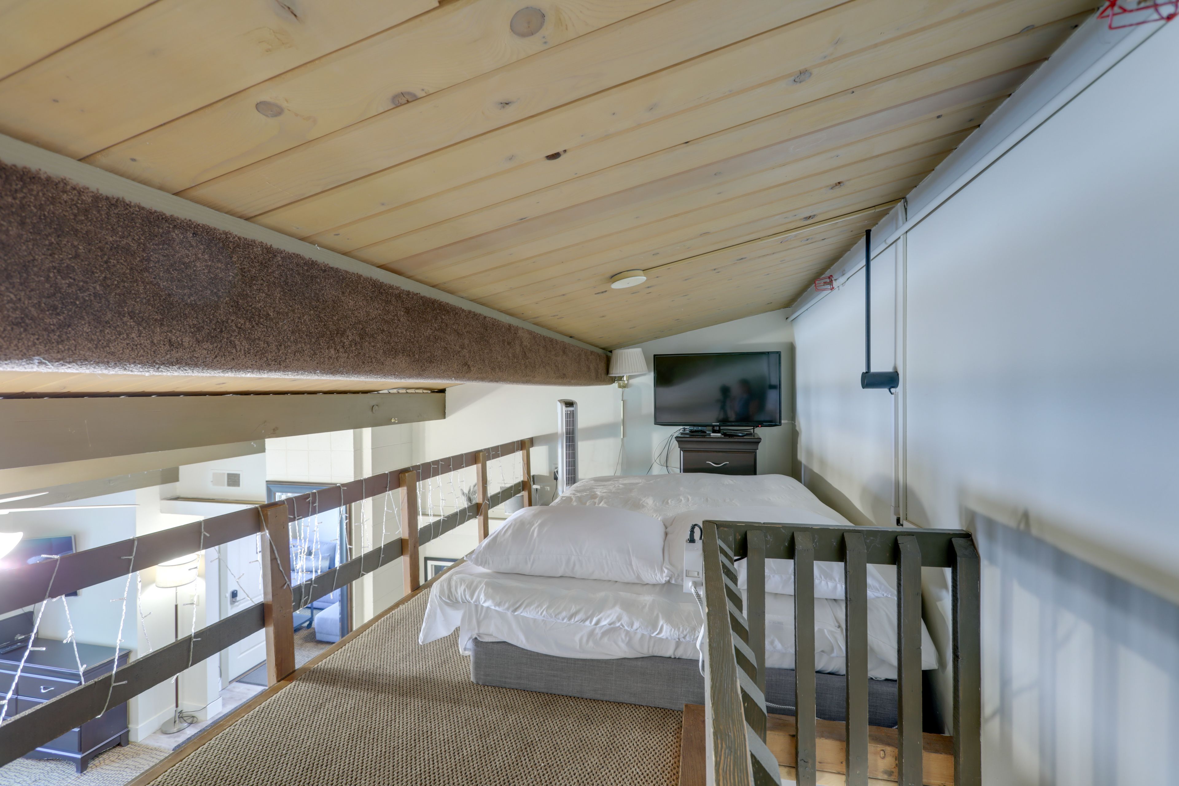 Studio | Loft | 2nd Floor | Full Bed | Smart TV w/ Satellite