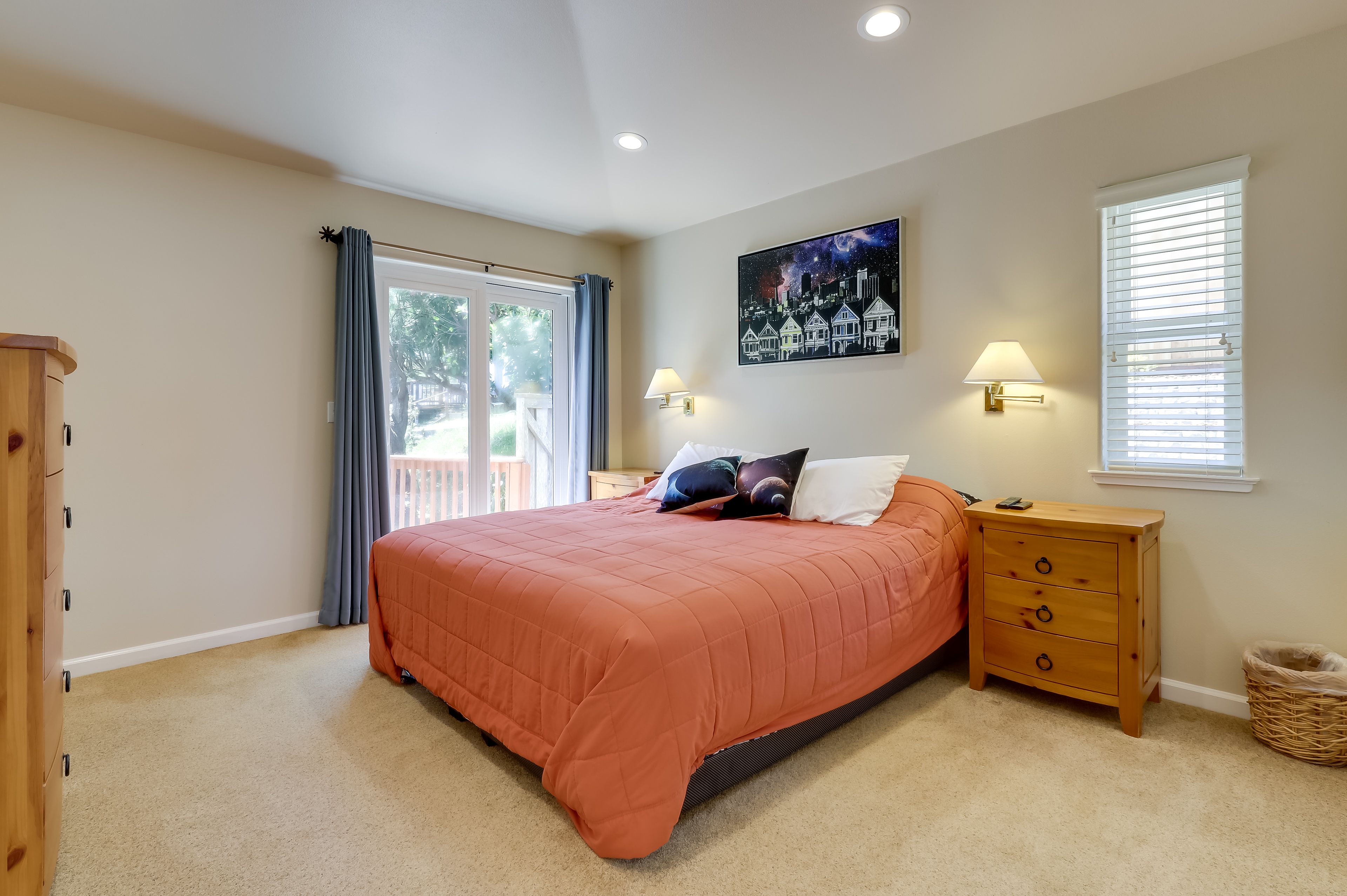 Bedroom 2 | California King Bed | Smart TV