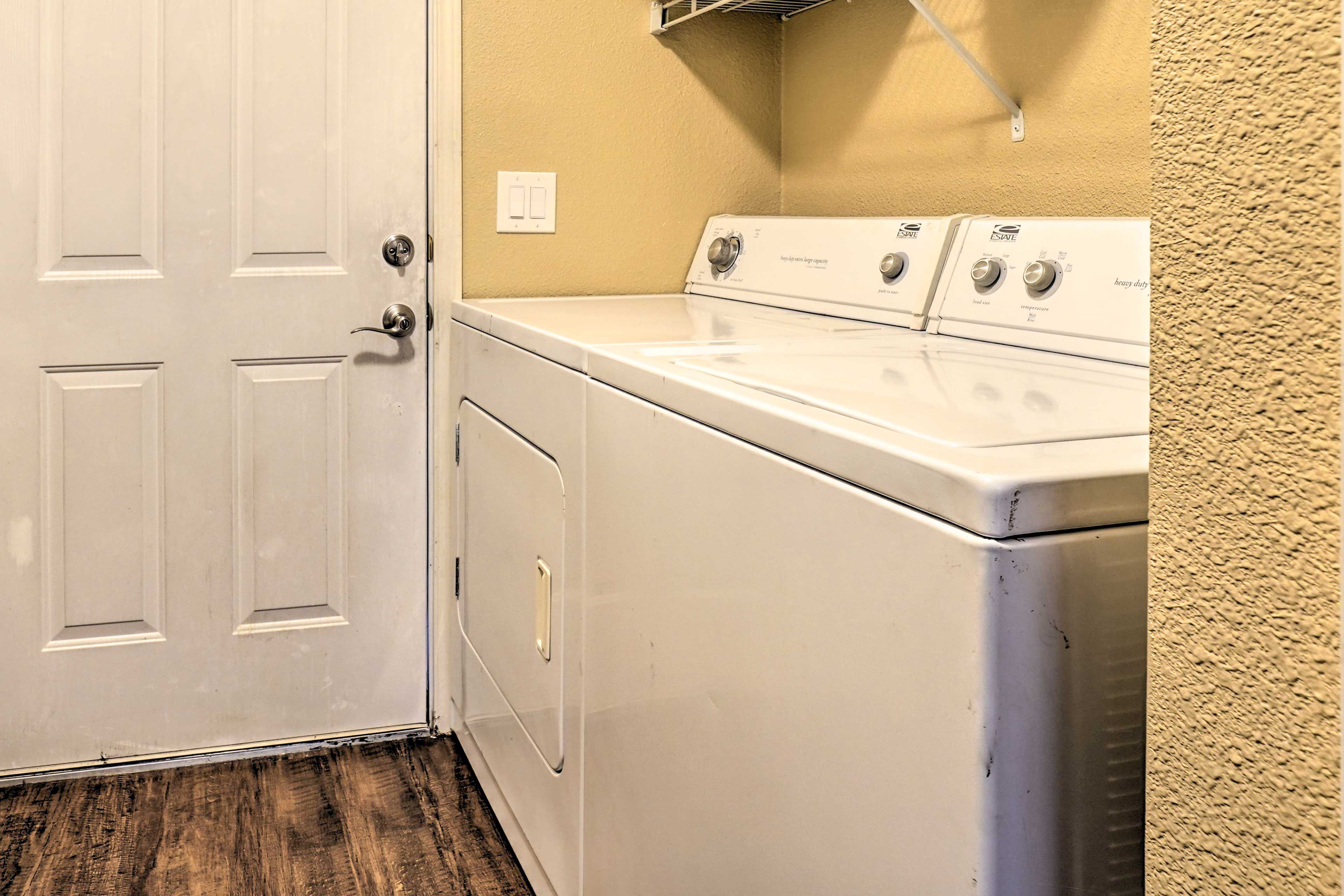 Laundry | Detergent Provided