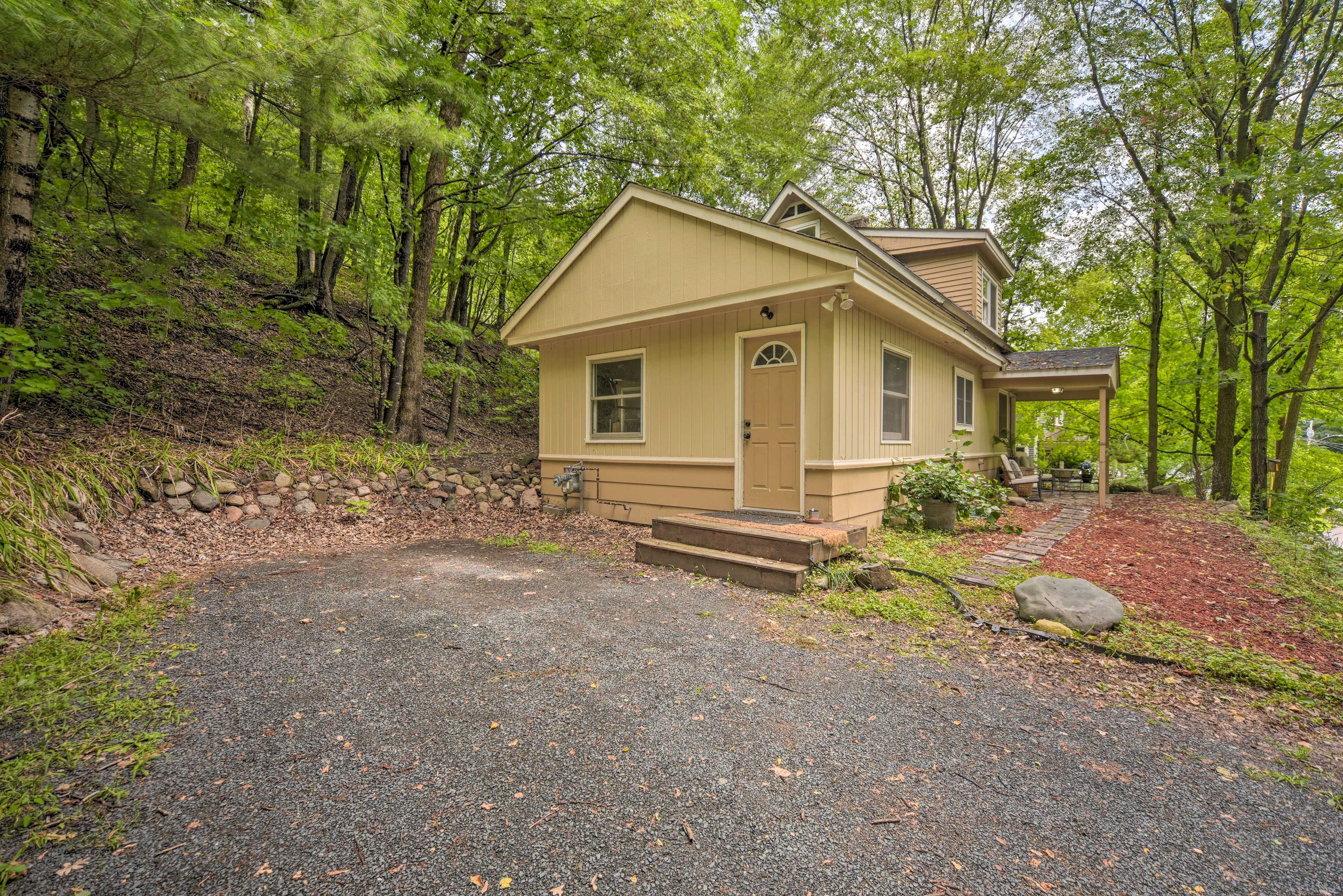 Home Exterior | Parking | Driveway (4 Vehicles) | RV/Trailers Allowed On-Site