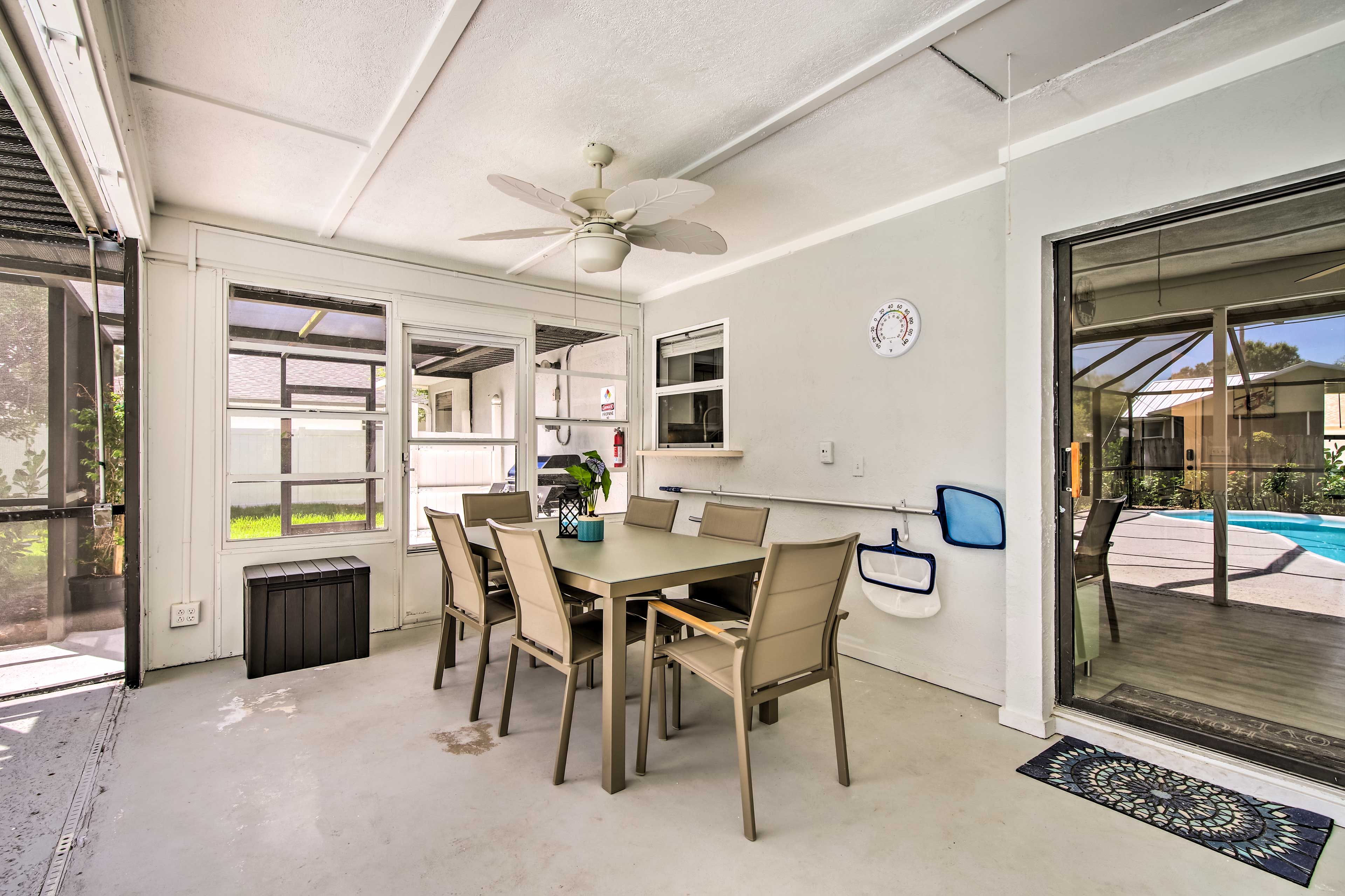 Outdoor Dining Area