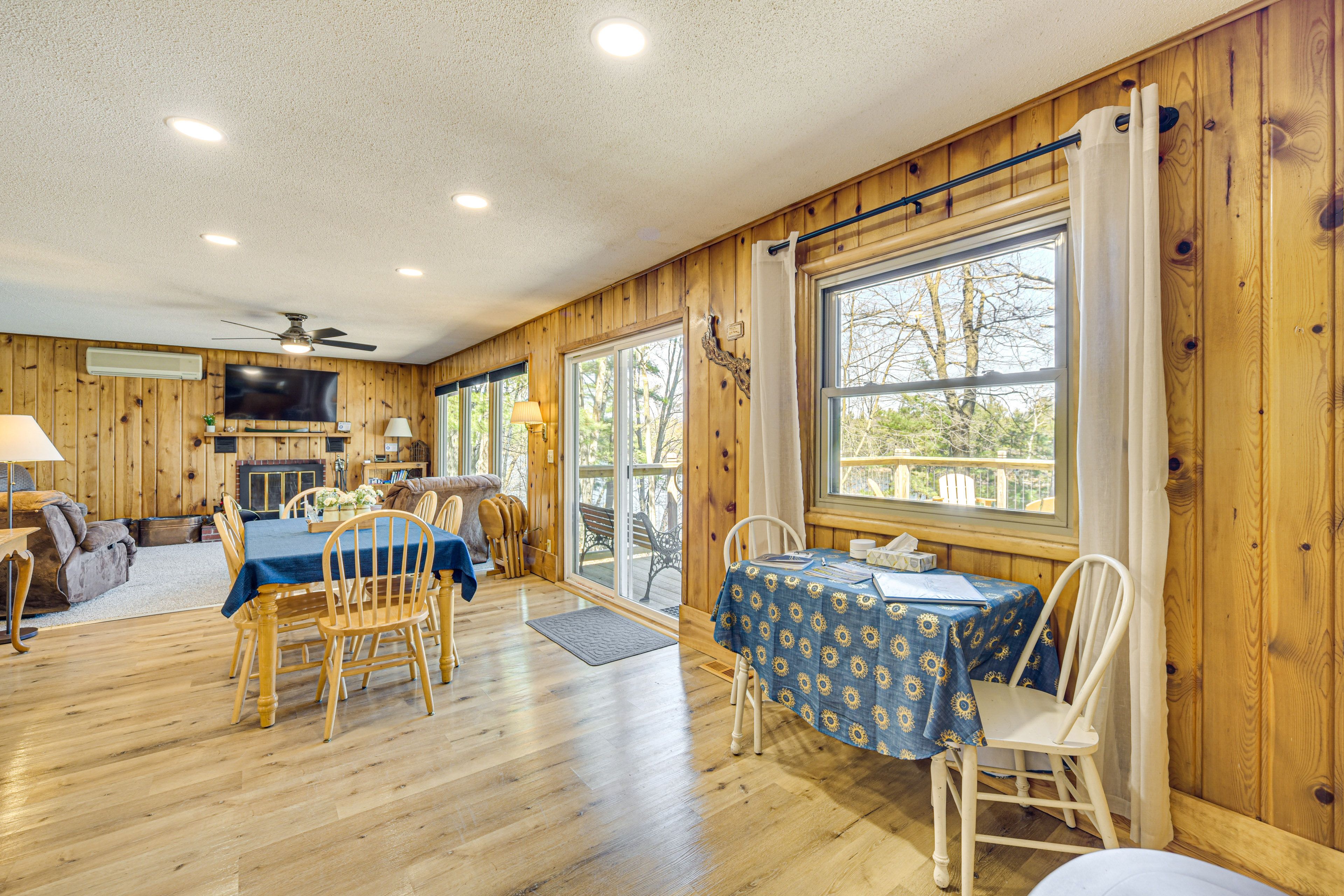 Chetek Vacation Rental | 4BR | 2BA | 2,140 Sq Ft | Steps Required to Access