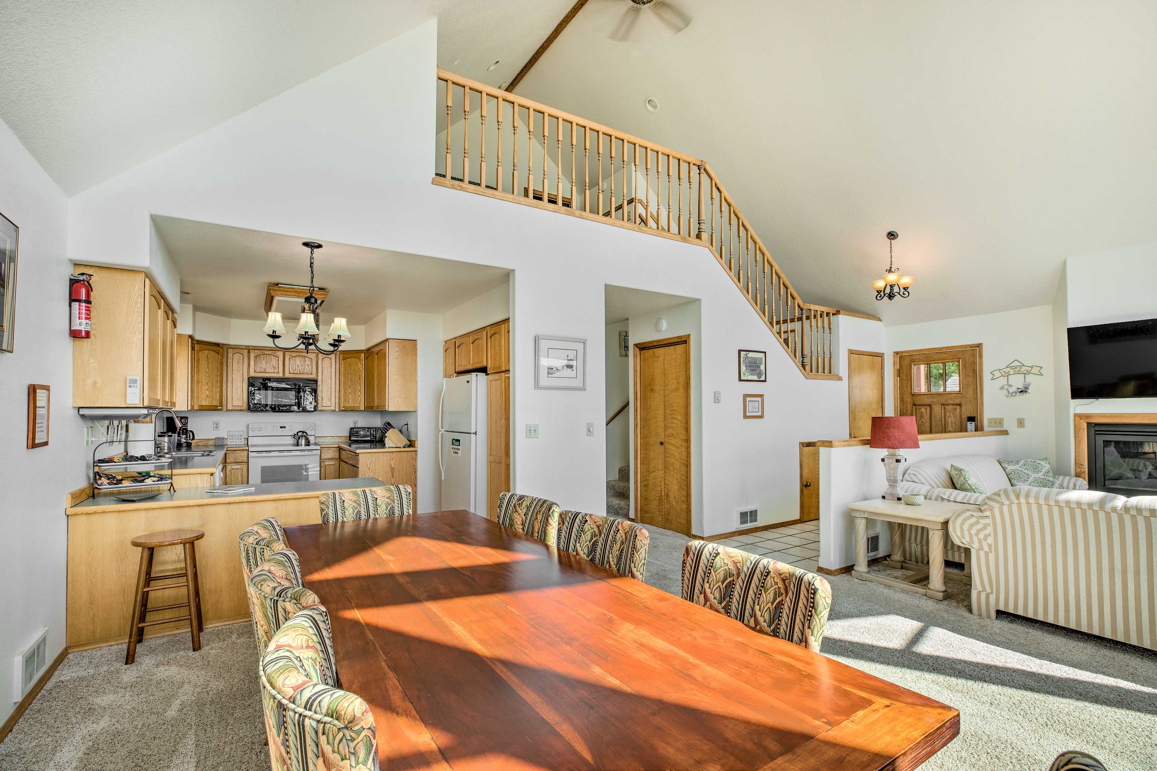 Open-Concept Living Area