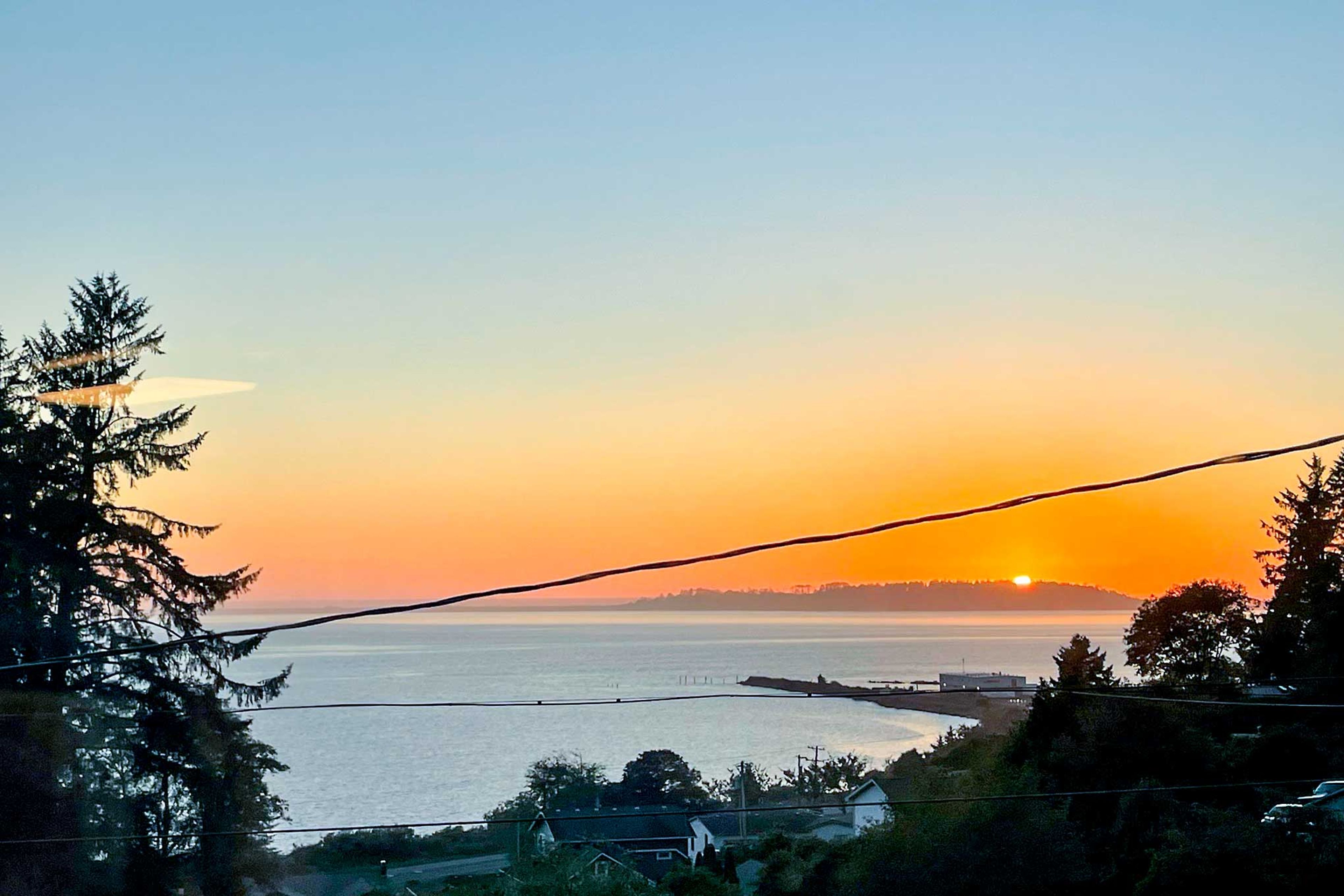 Sunset Views From Deck