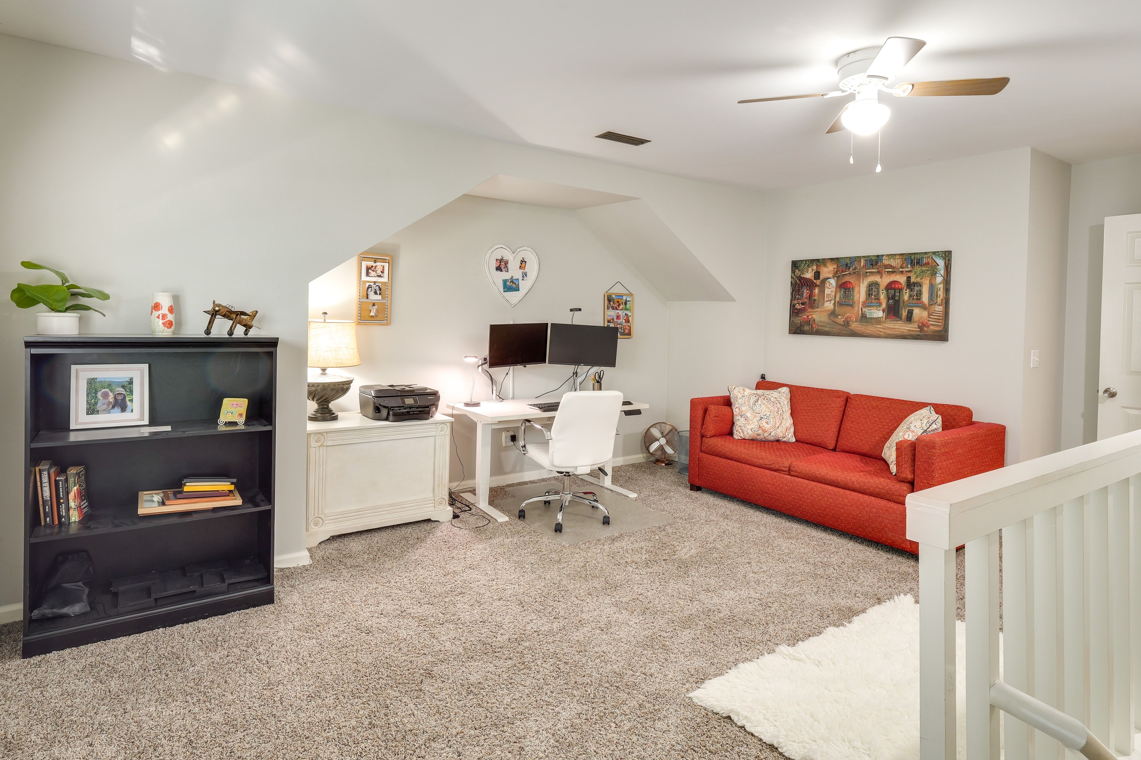 Loft | Full Sleeper Sofa | Workspace | Upper Level