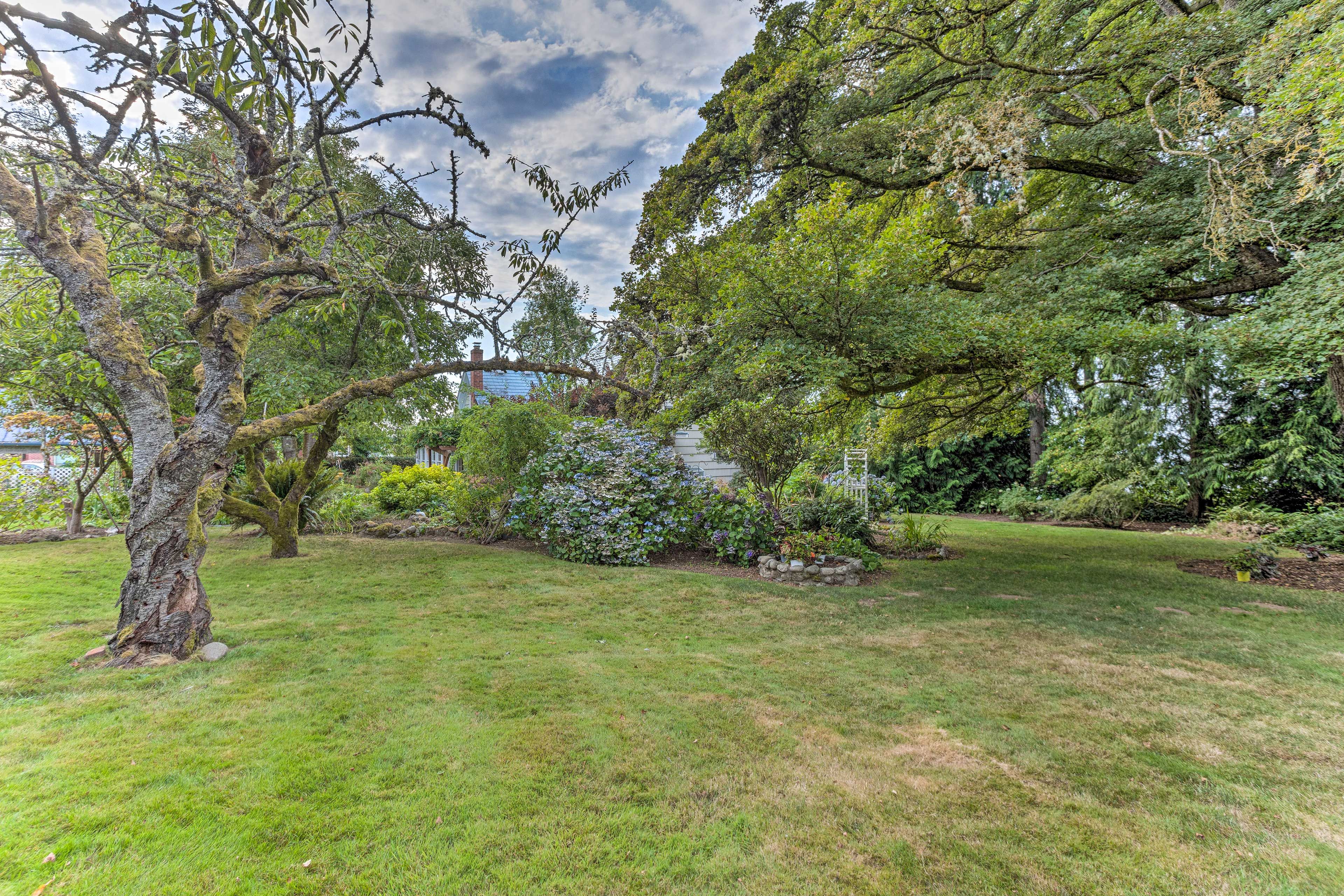 1-Acre Property | Half-Acre Garden