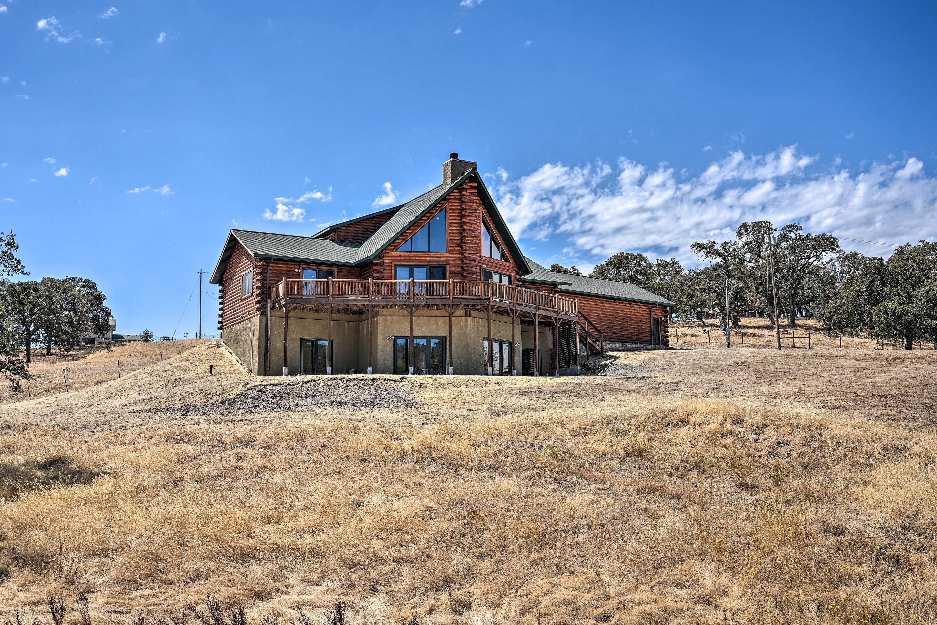 Cabin Exterior | Wraparound Deck | Landscape Views