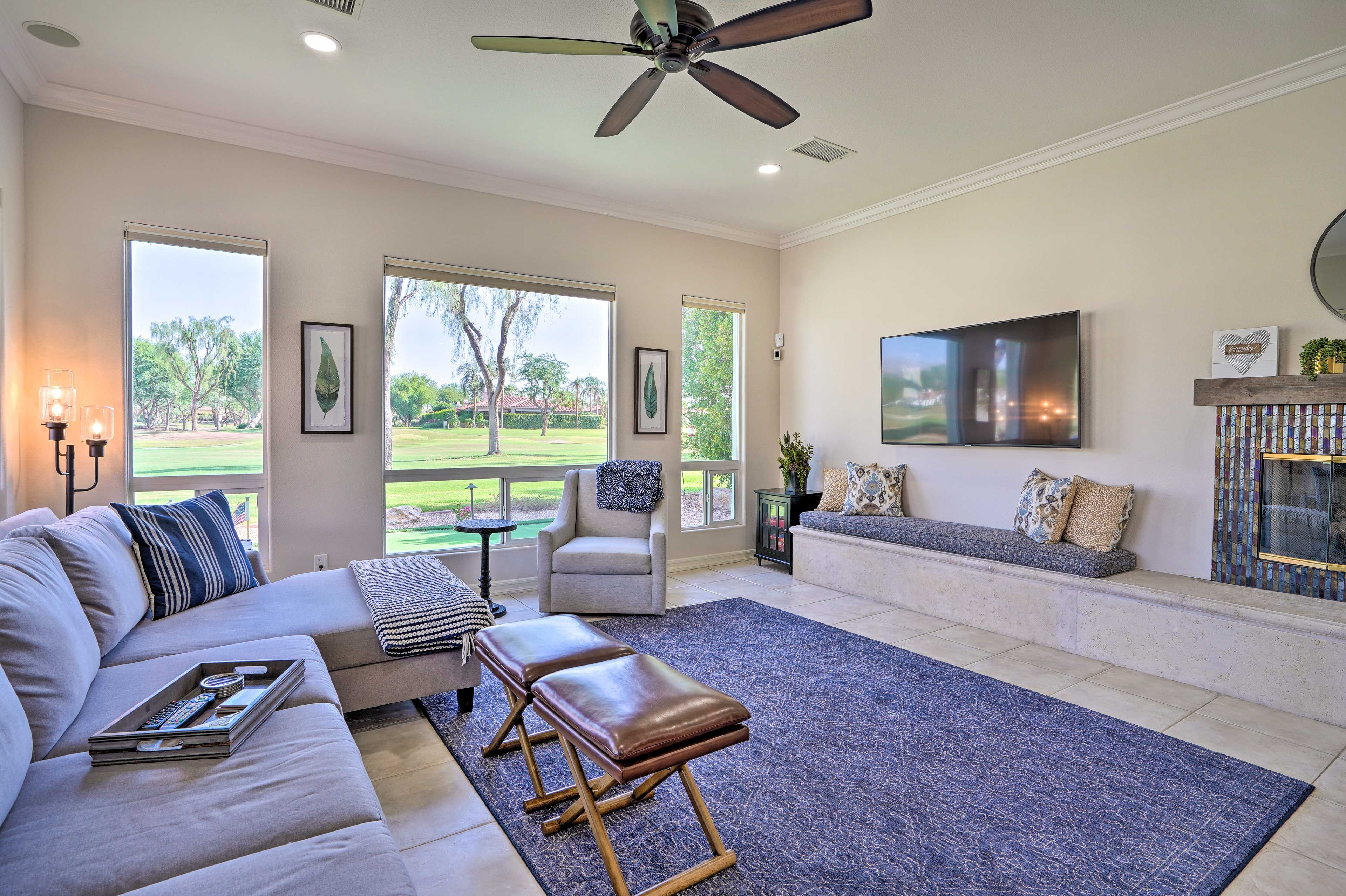 La Quinta Vacation Rental | 3BR | 3.5BA | 2,886 Sq Ft | Step-Free Access