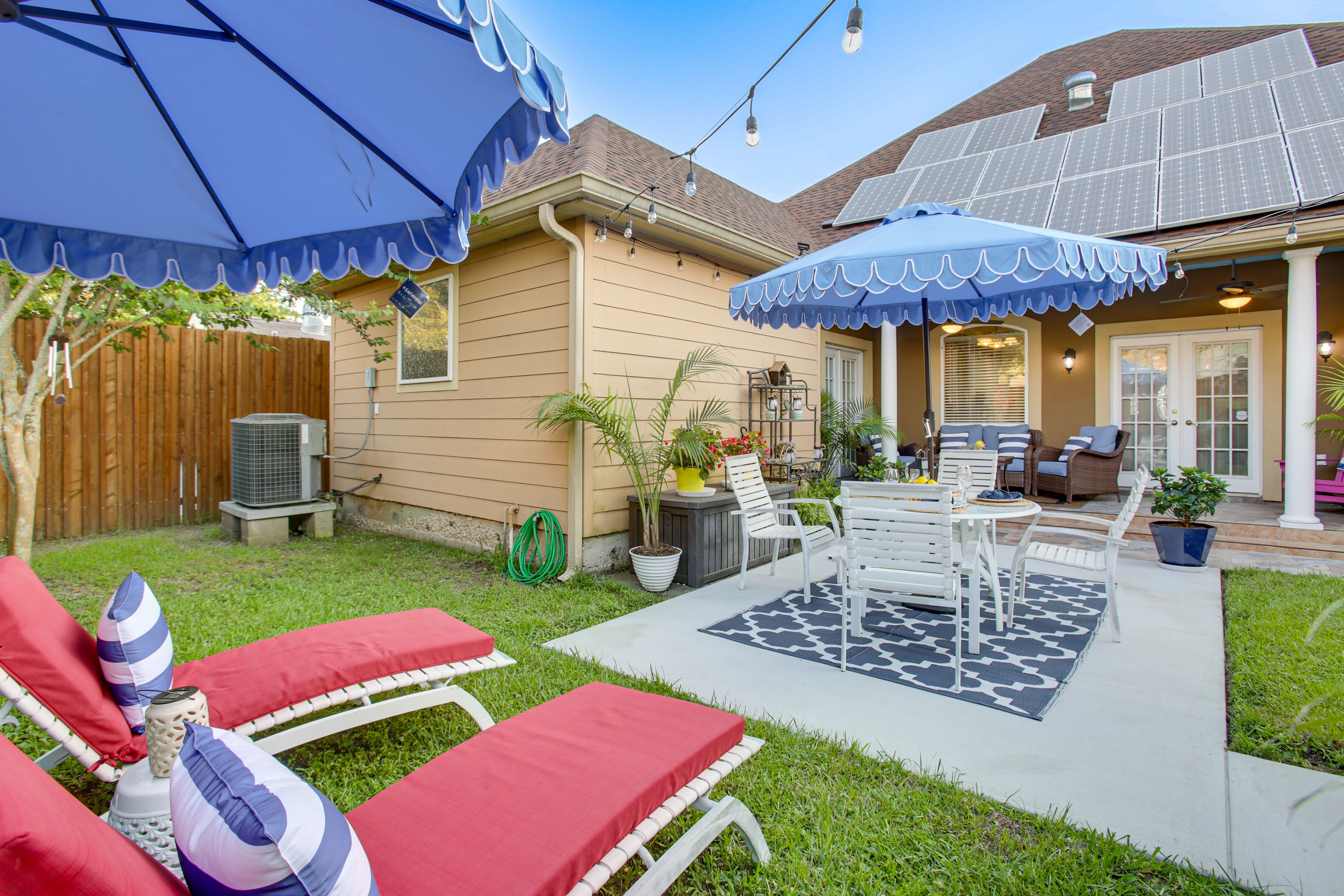 New Orleans Vacation Rental | 2BR | 1.5BA | 1,950 Sq Ft | Stairs Required
