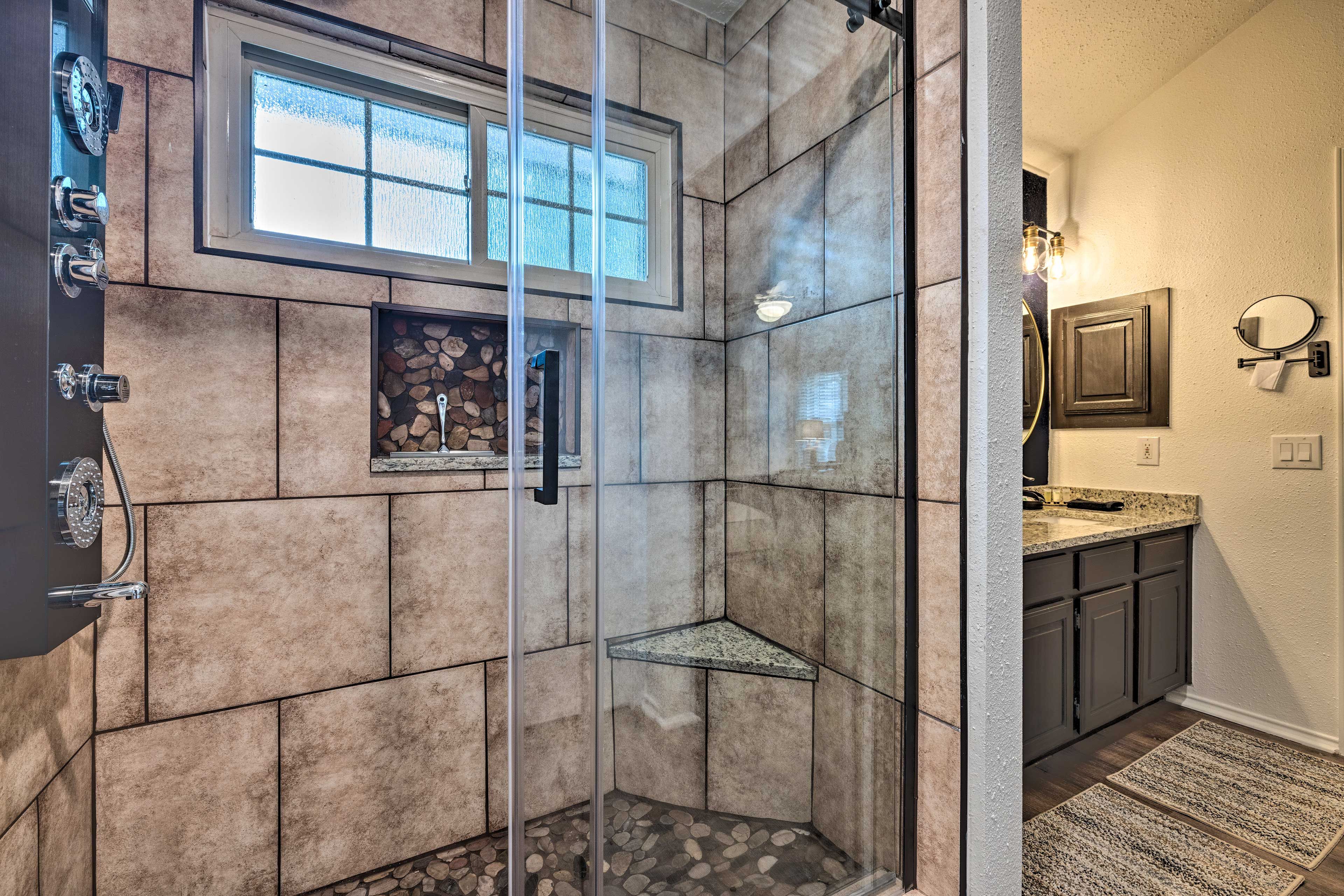 Bathroom | Walk-In Shower w/ Spa