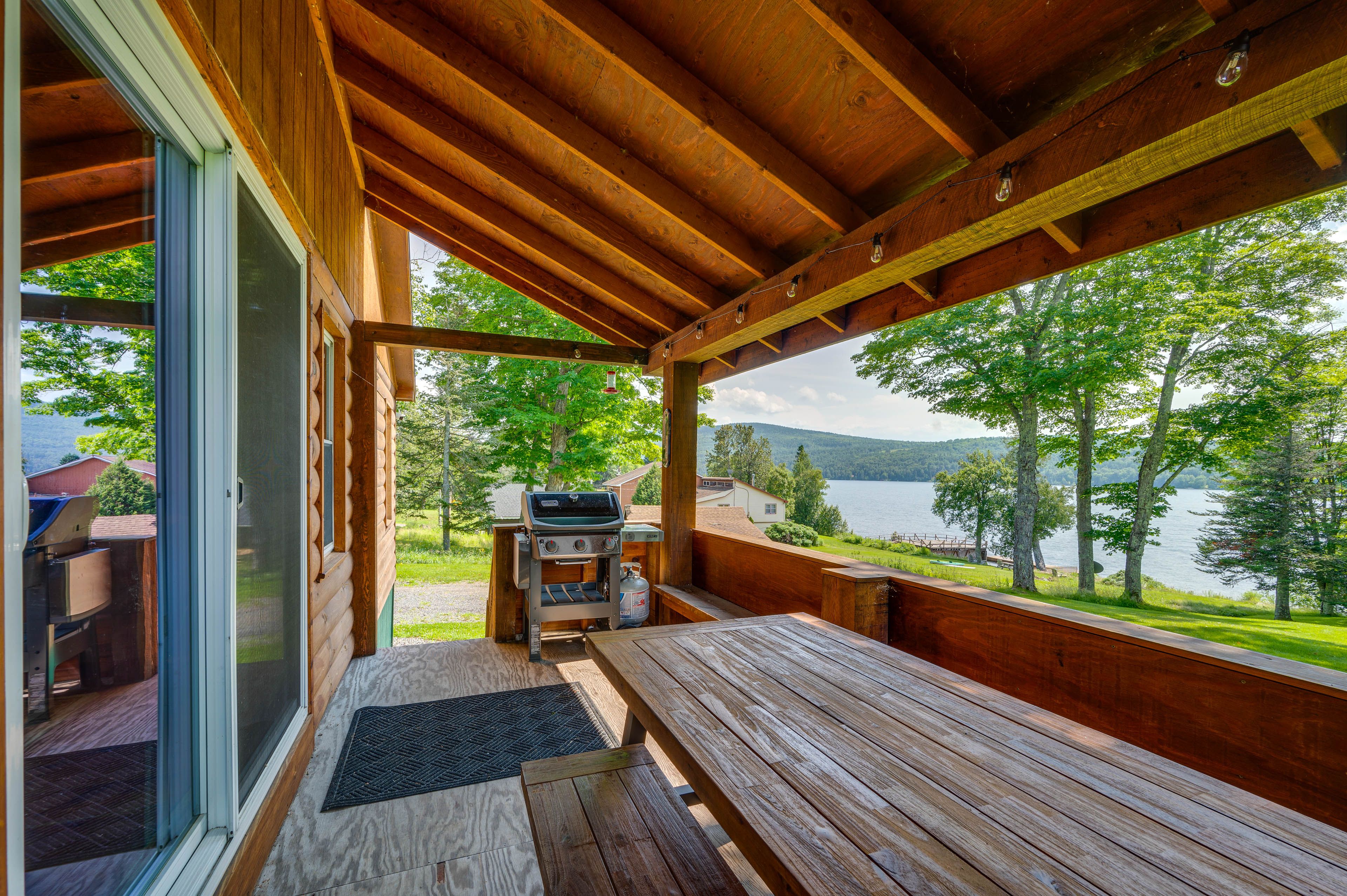 Private Deck | Lakefront Views | Gas Grill (Propane Provided)