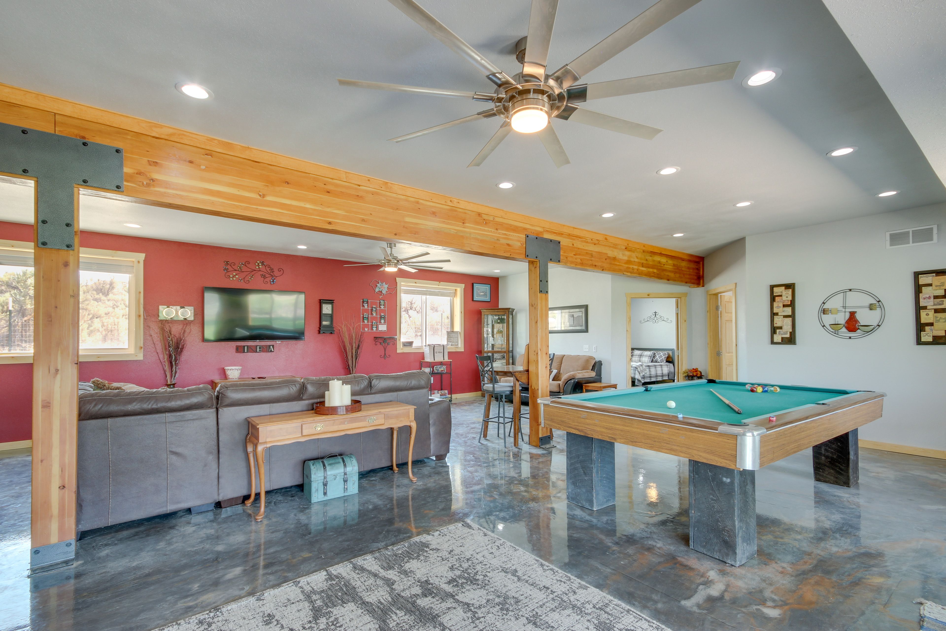 Pool Table Area