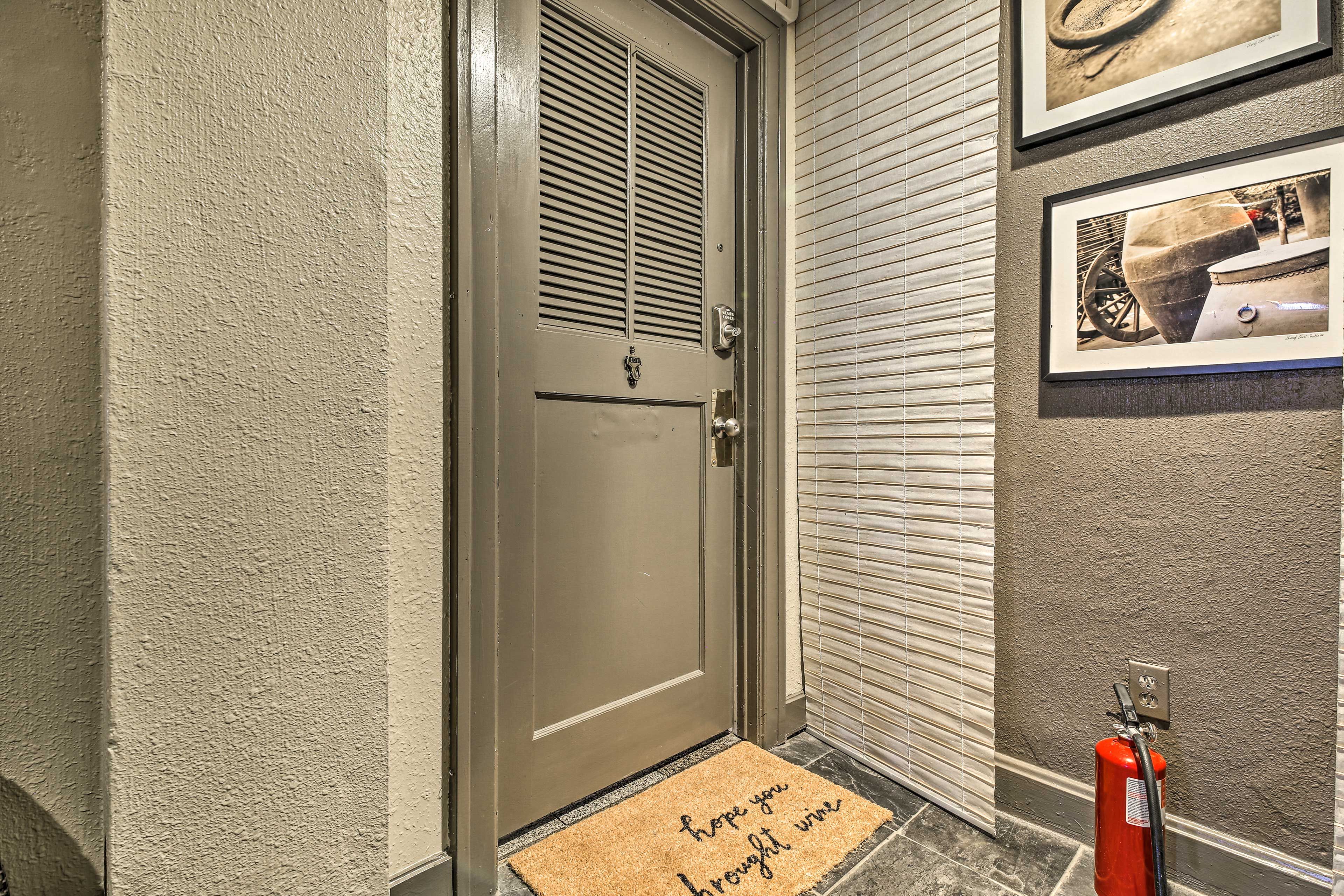 Condo Building | Private Entrance