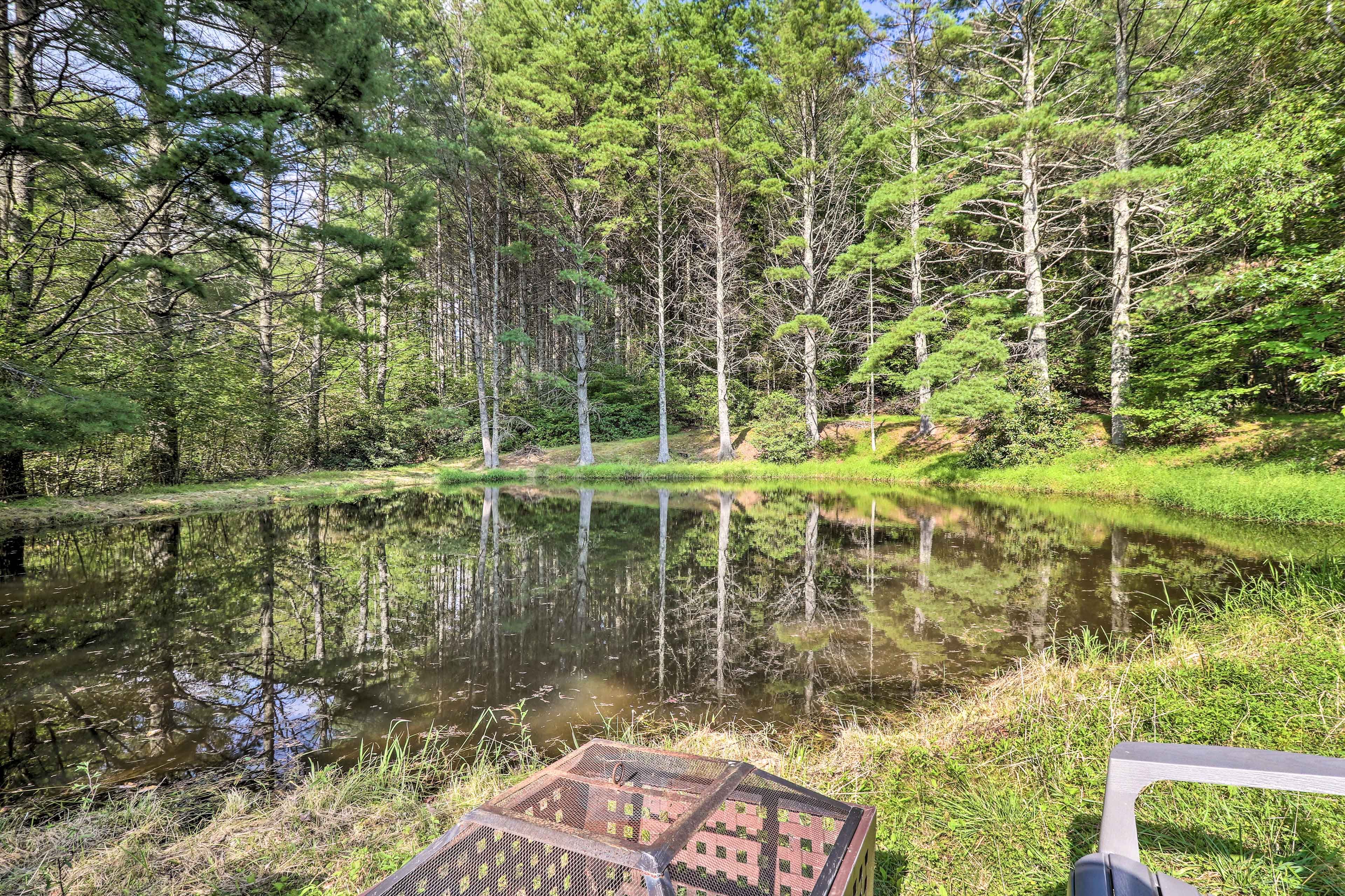 Catch & Release Pond | Fire Pit