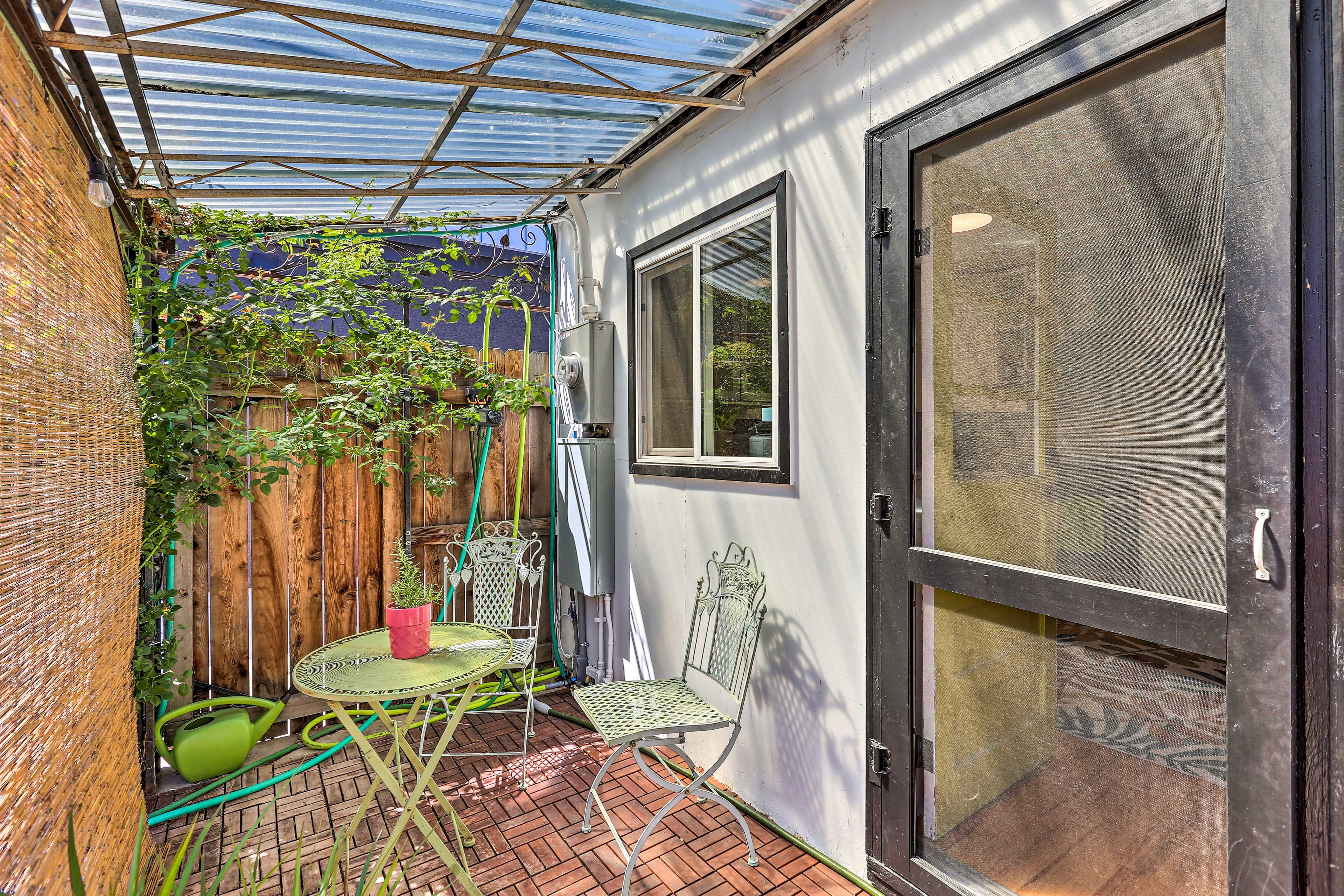 Private Patio | Fenced Yard
