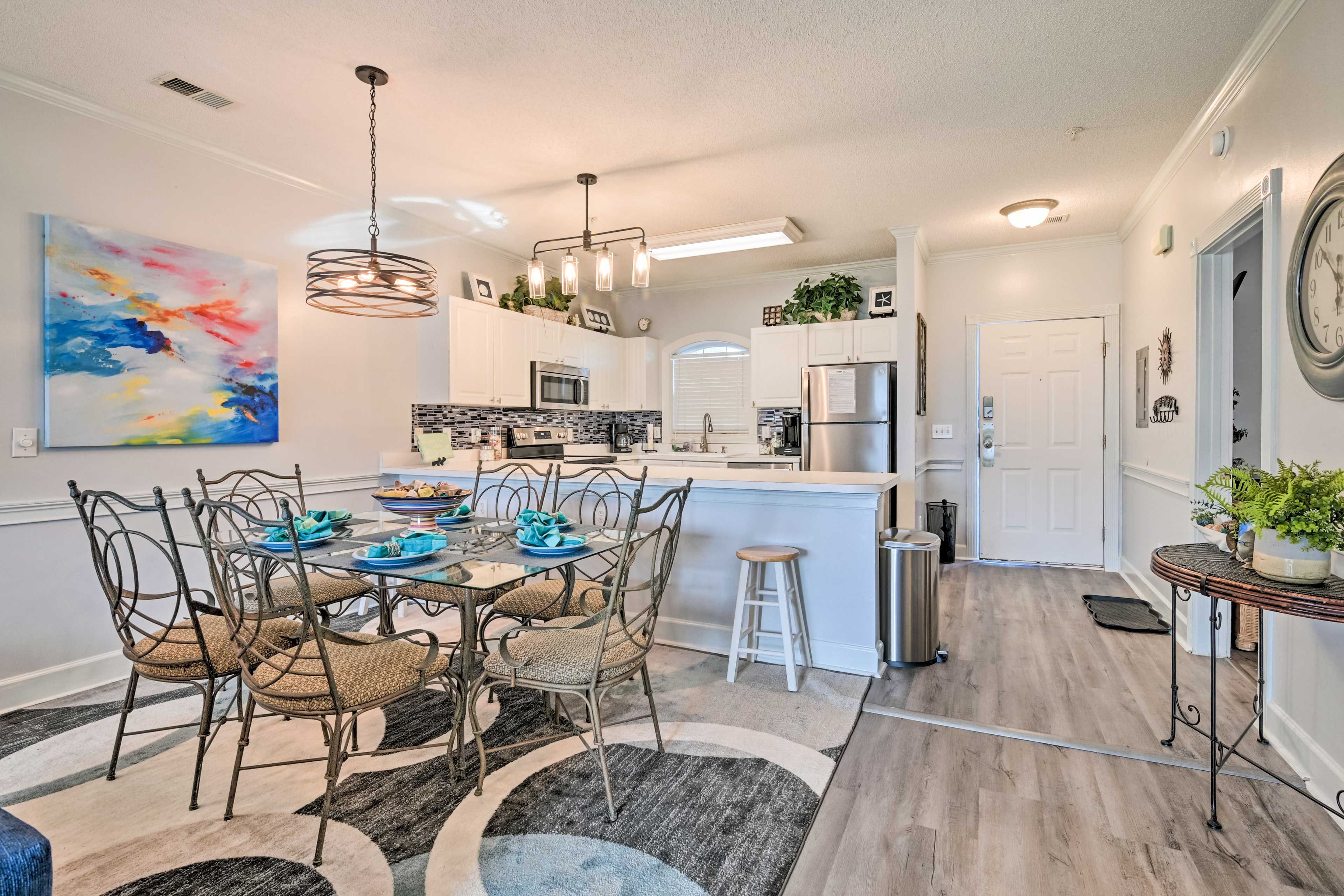 Myrtle Beach Vacation Rental | 2BR | 2BA | Stairs Required | 1,800 Sq Ft