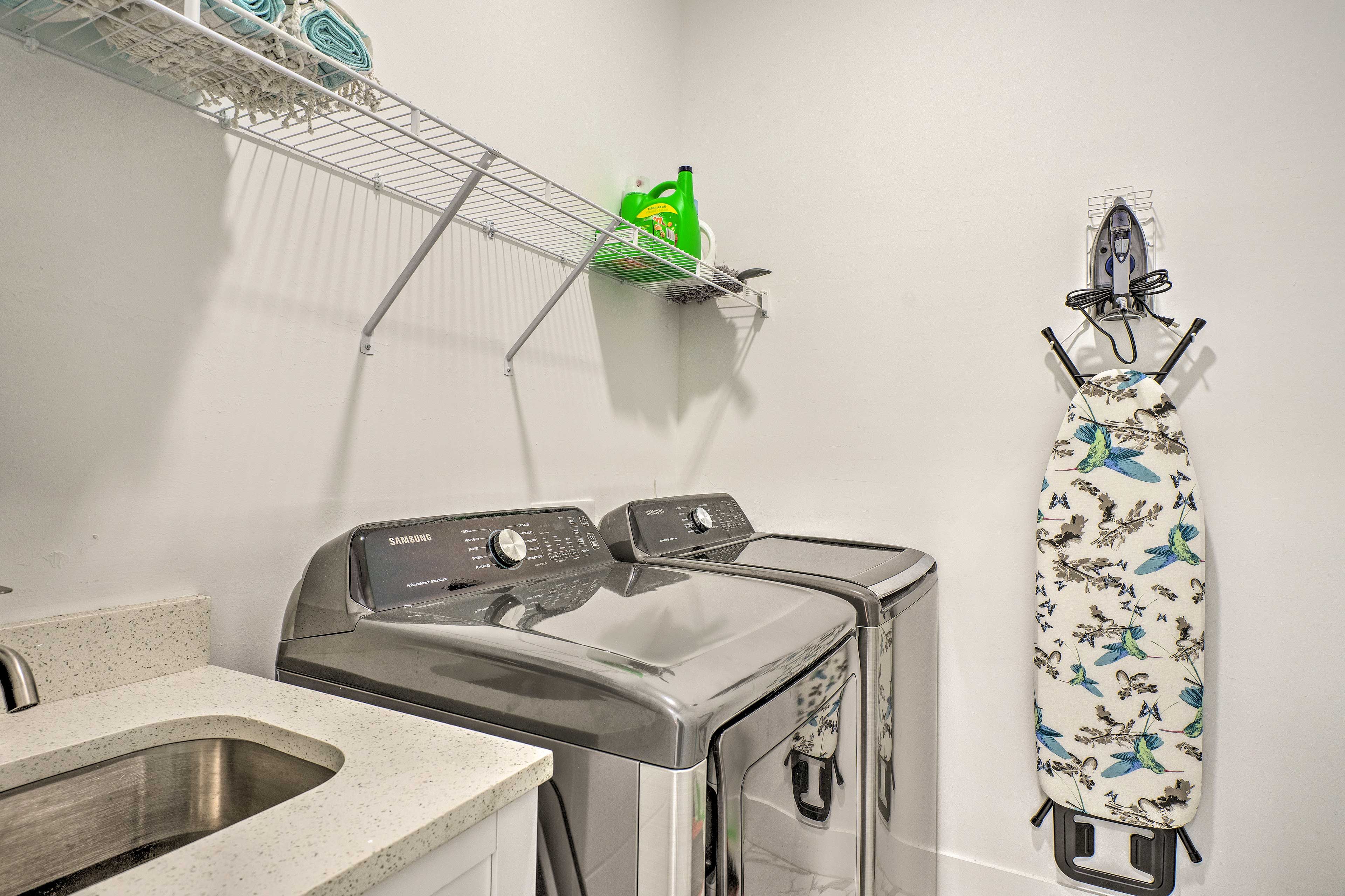 Laundry Area | Linens Provided