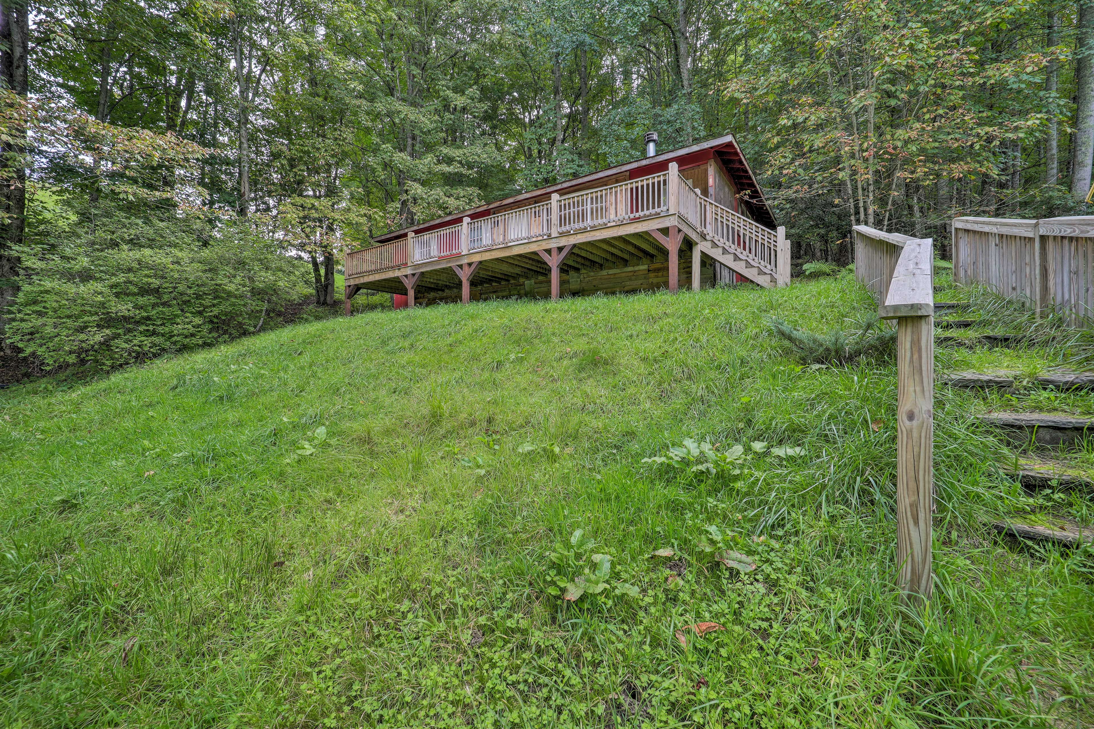Front Exterior | Access Only By Stairs