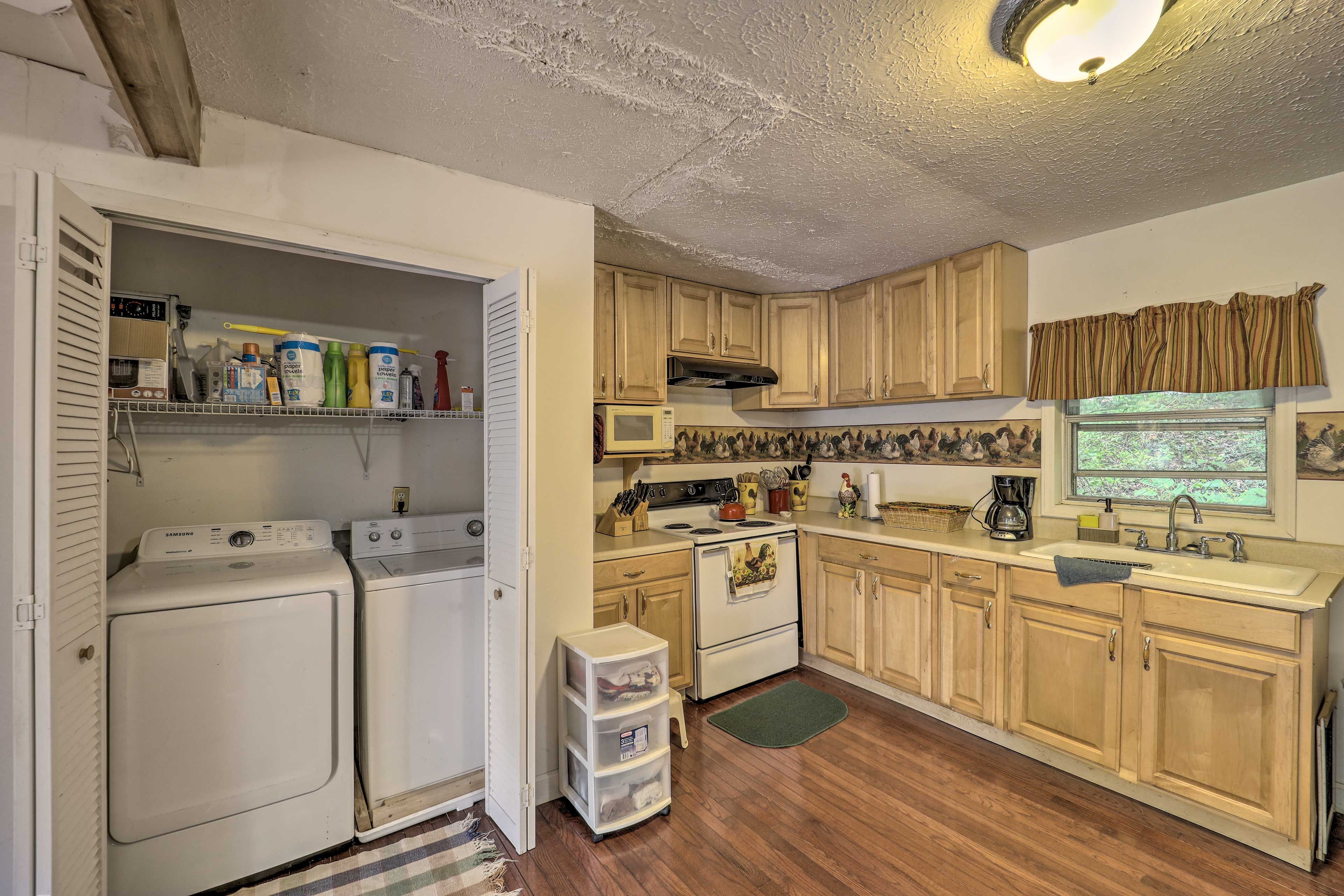 Laundry Closet | Iron/Board