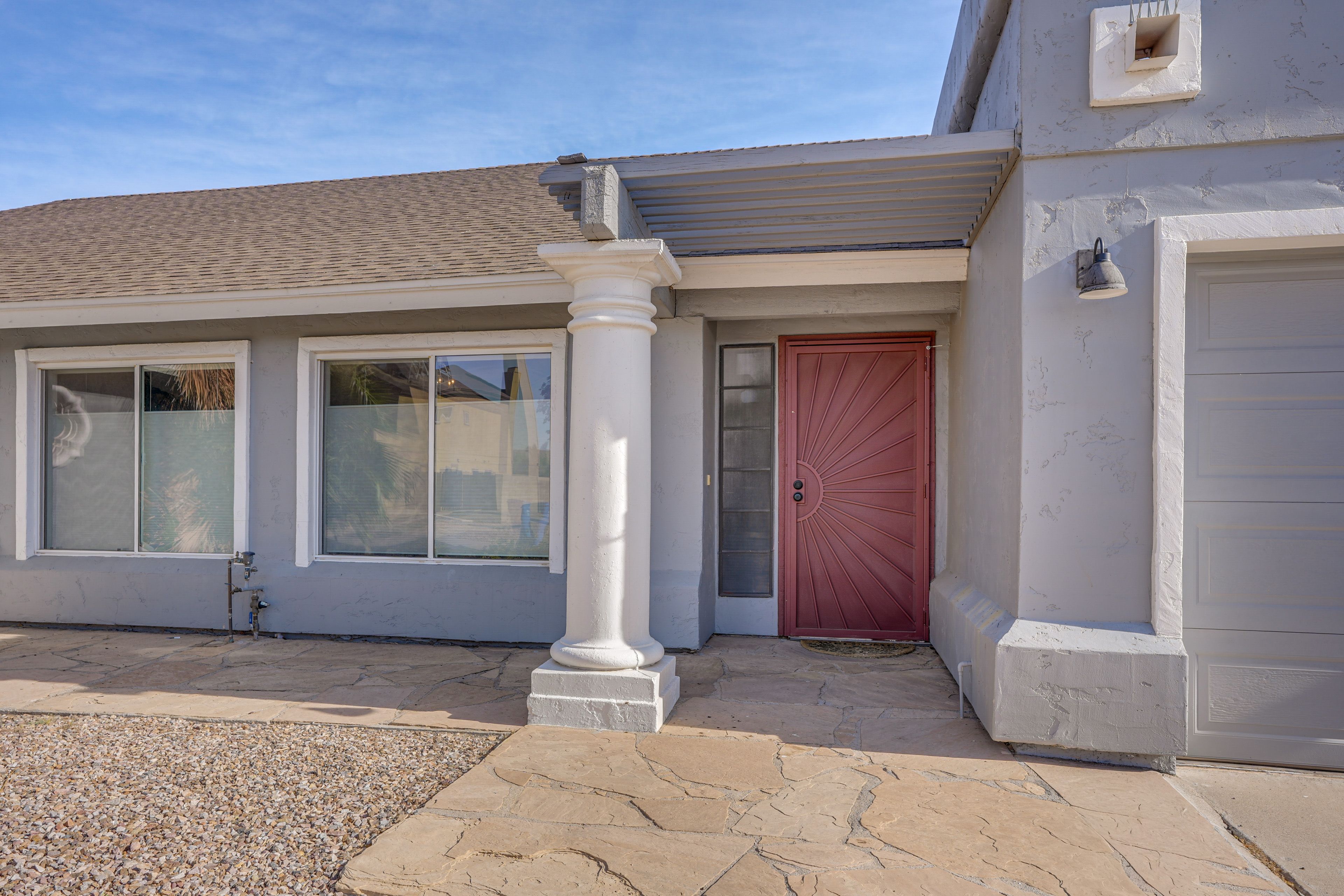 Front Exterior | 2 Exterior Security Cameras