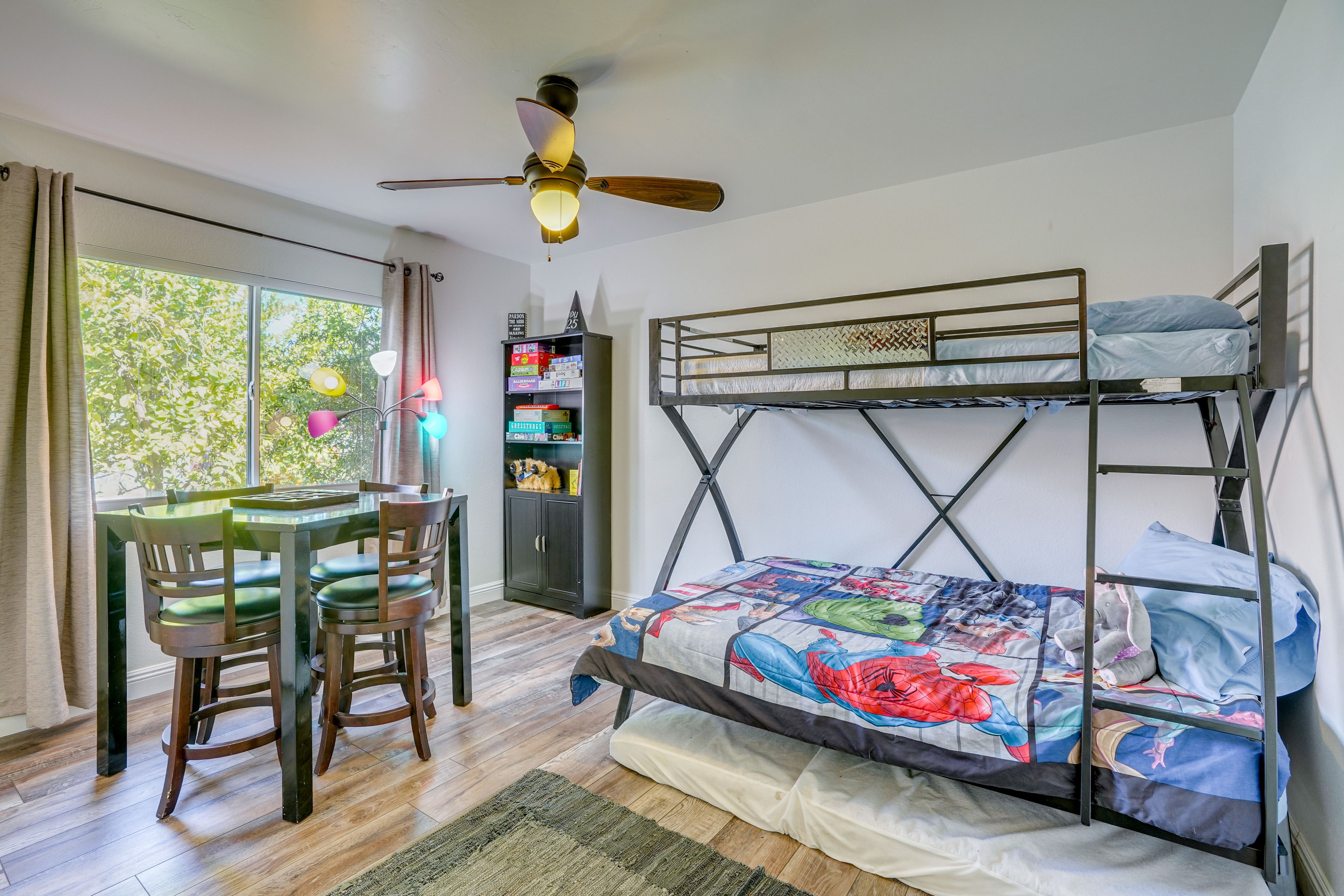 Bedroom 4 | Twin/Full Bunk Bed | Additional Sleeping | Full Floor Mattress
