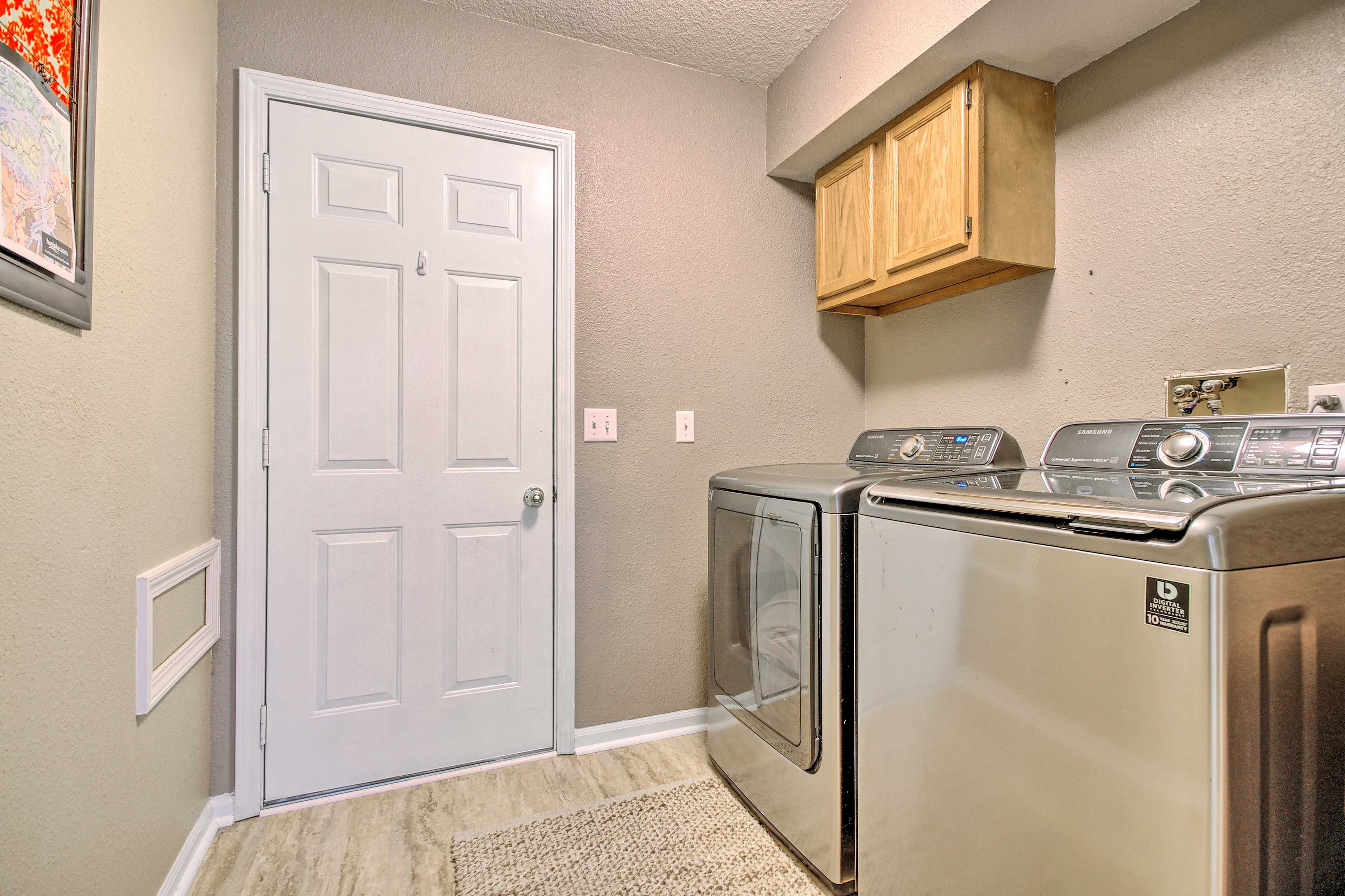 Laundry Area | Detergent Provided
