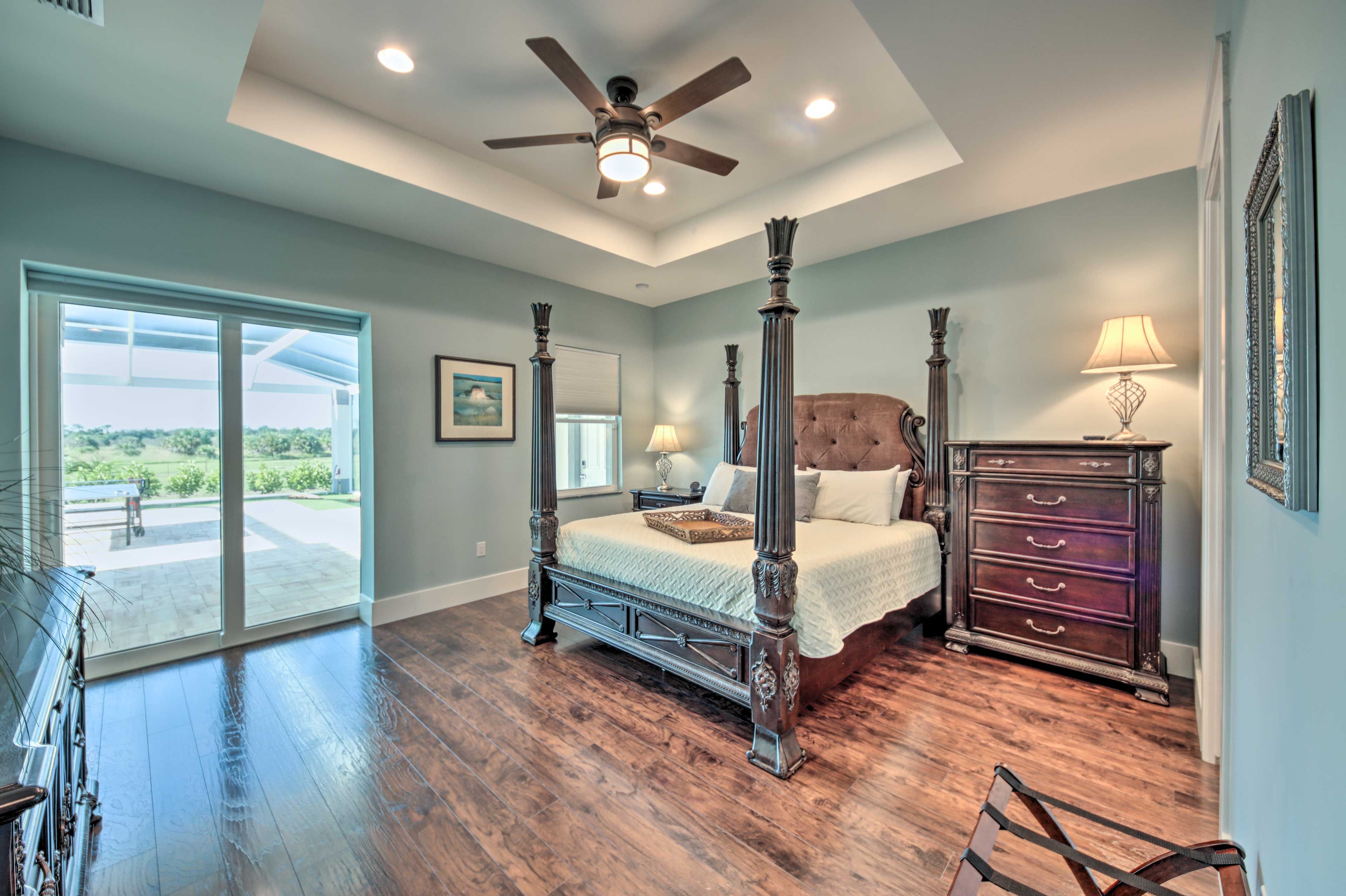 Bedroom 2 | King Bed | Walk-In Closet