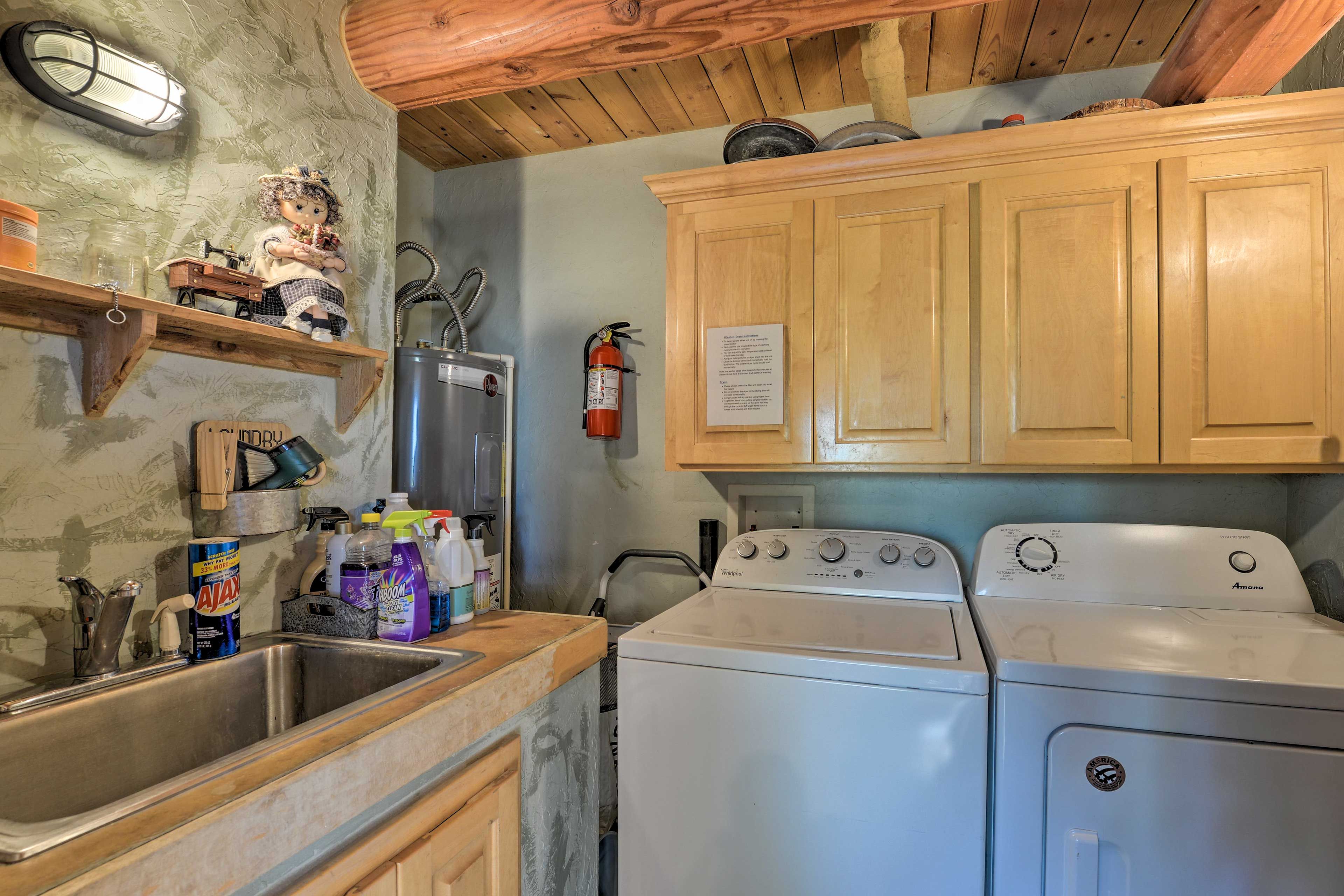 Laundry Room | Detergent Provided