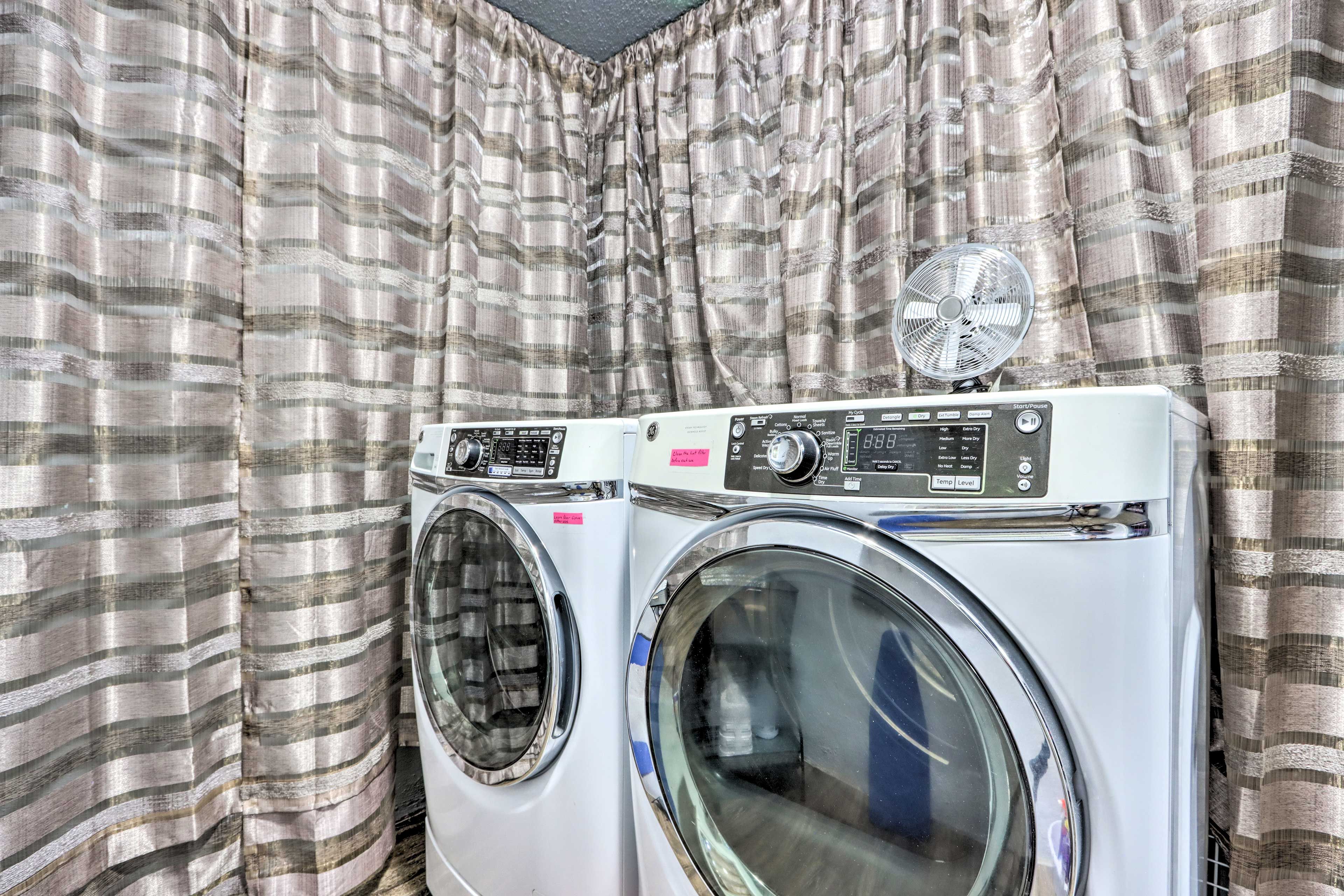 Laundry Area | Detergent Provided