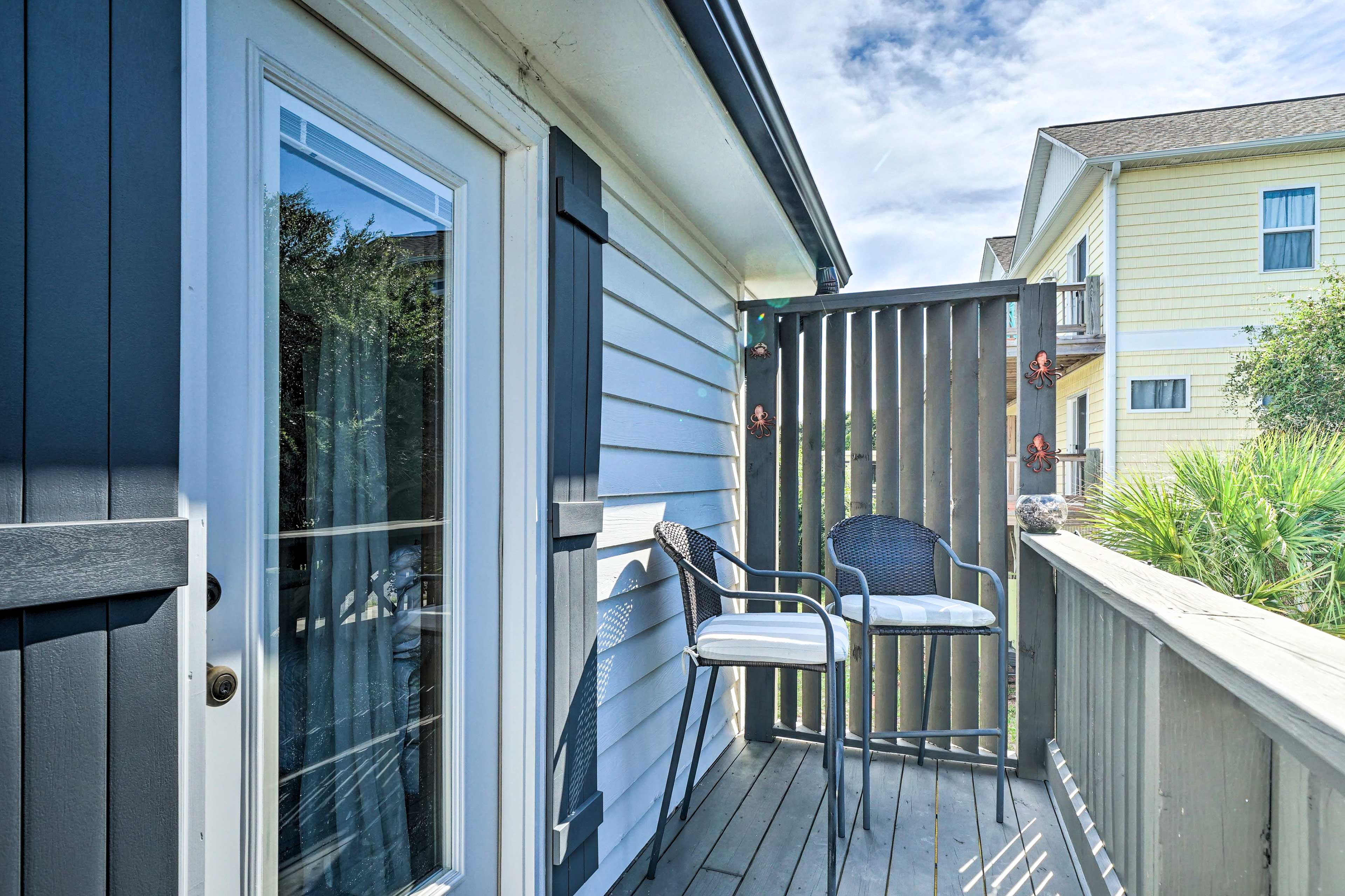 Private Balcony | Access via Bedroom 1