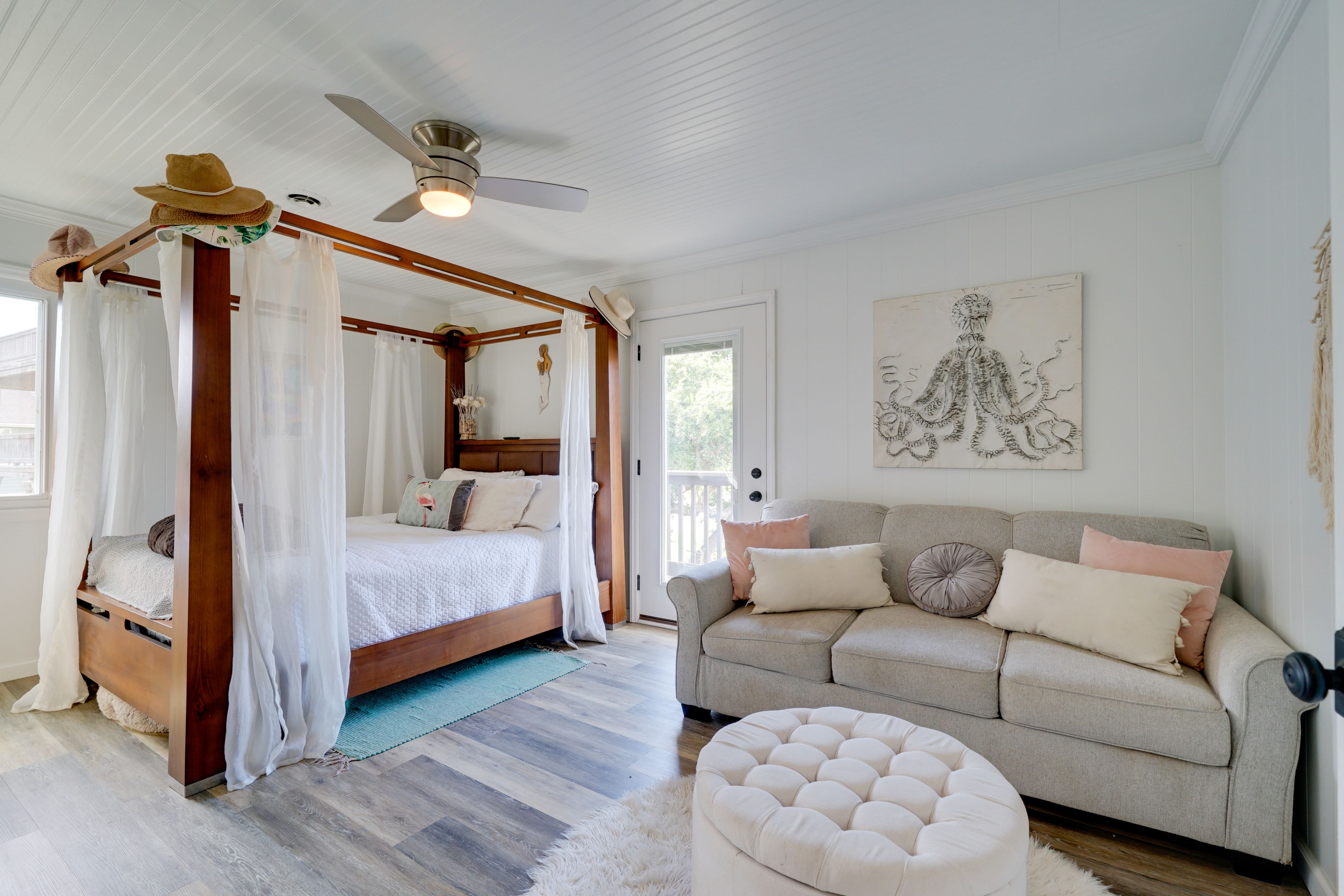 Bedroom 1 | Queen Bed | Sleeper Sofa | Linens Provided