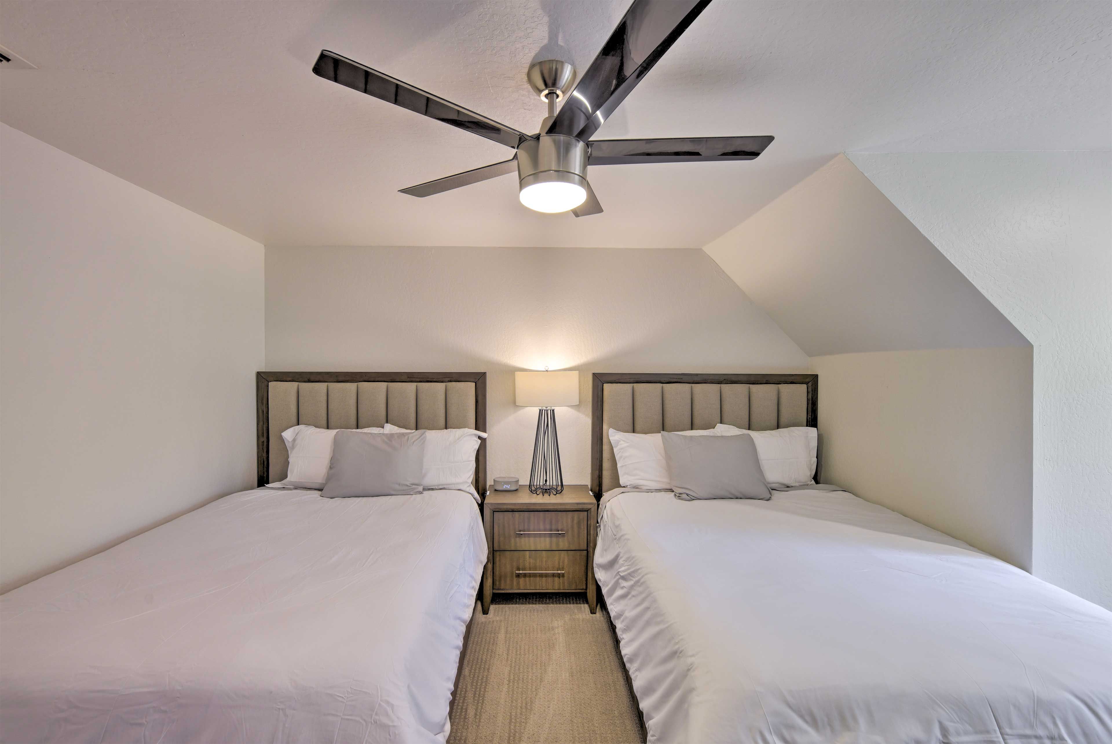 Bedroom 3 | 2 Queen Beds