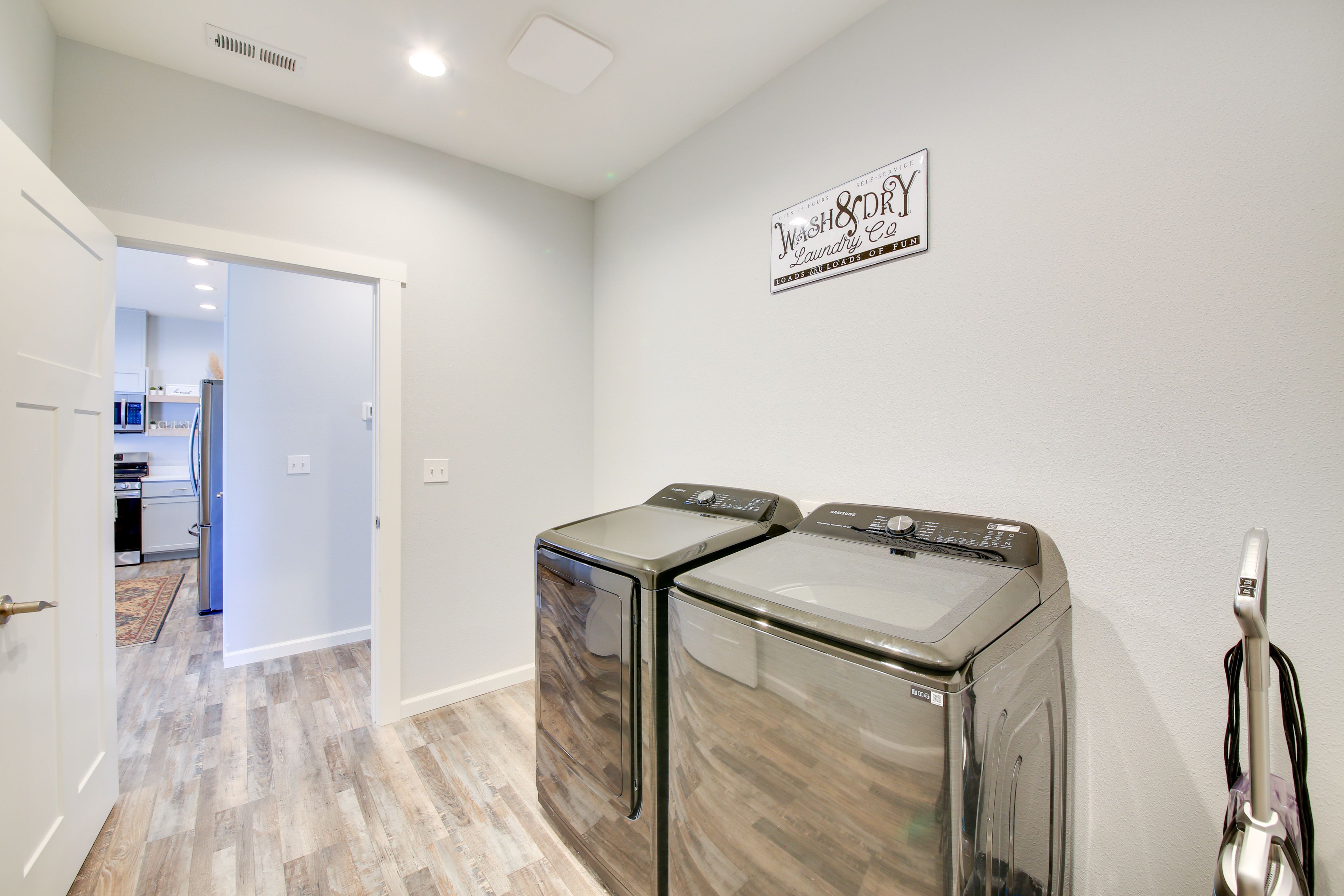 Laundry Area | Washer/Dryer | Laundry Detergent | Clothes Steamer
