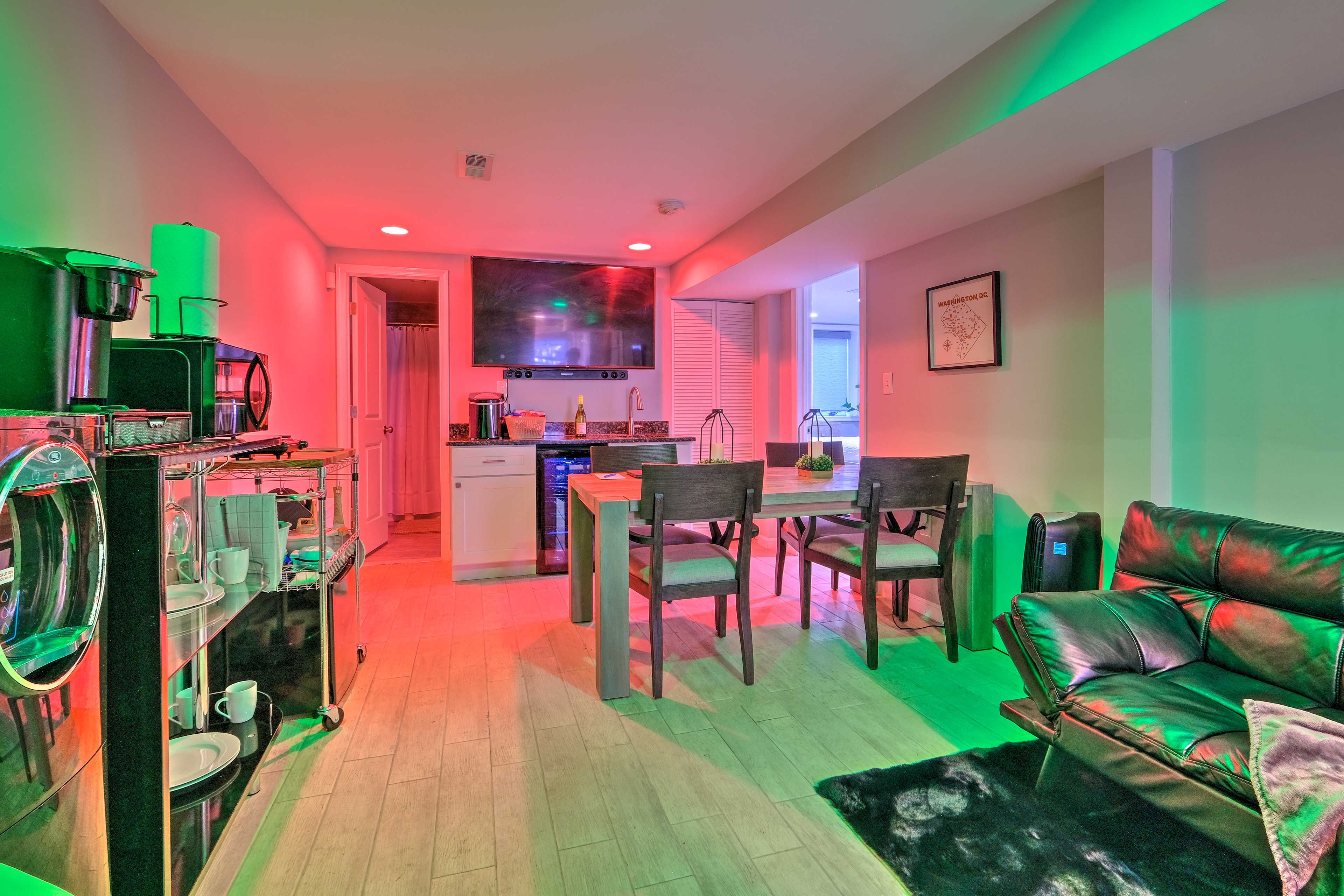 Washington, DC Vacation Rental | 2BR | 1BA | 1,571 Sq Ft | Stairs Required