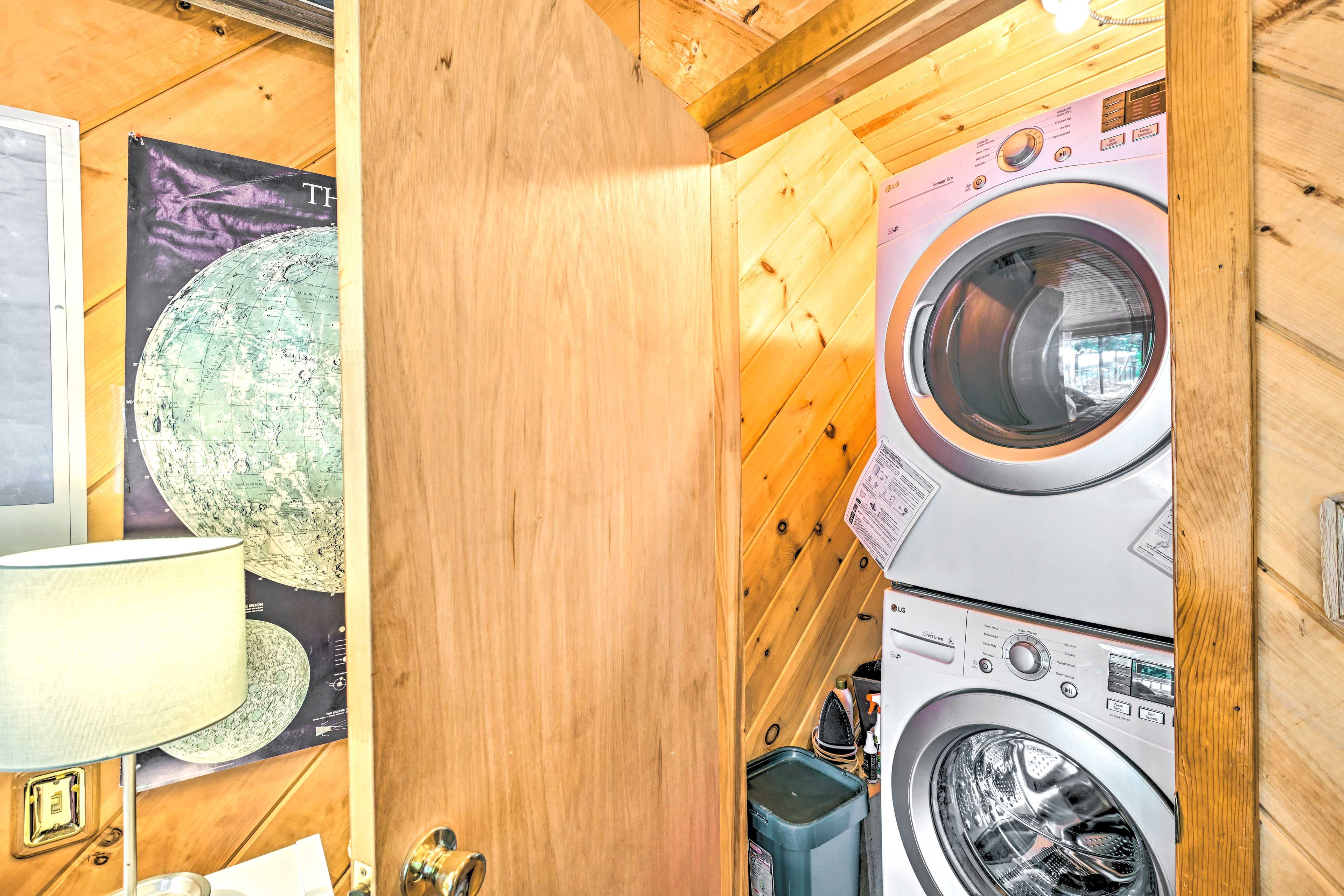 Laundry Closet | Washer + Dryer