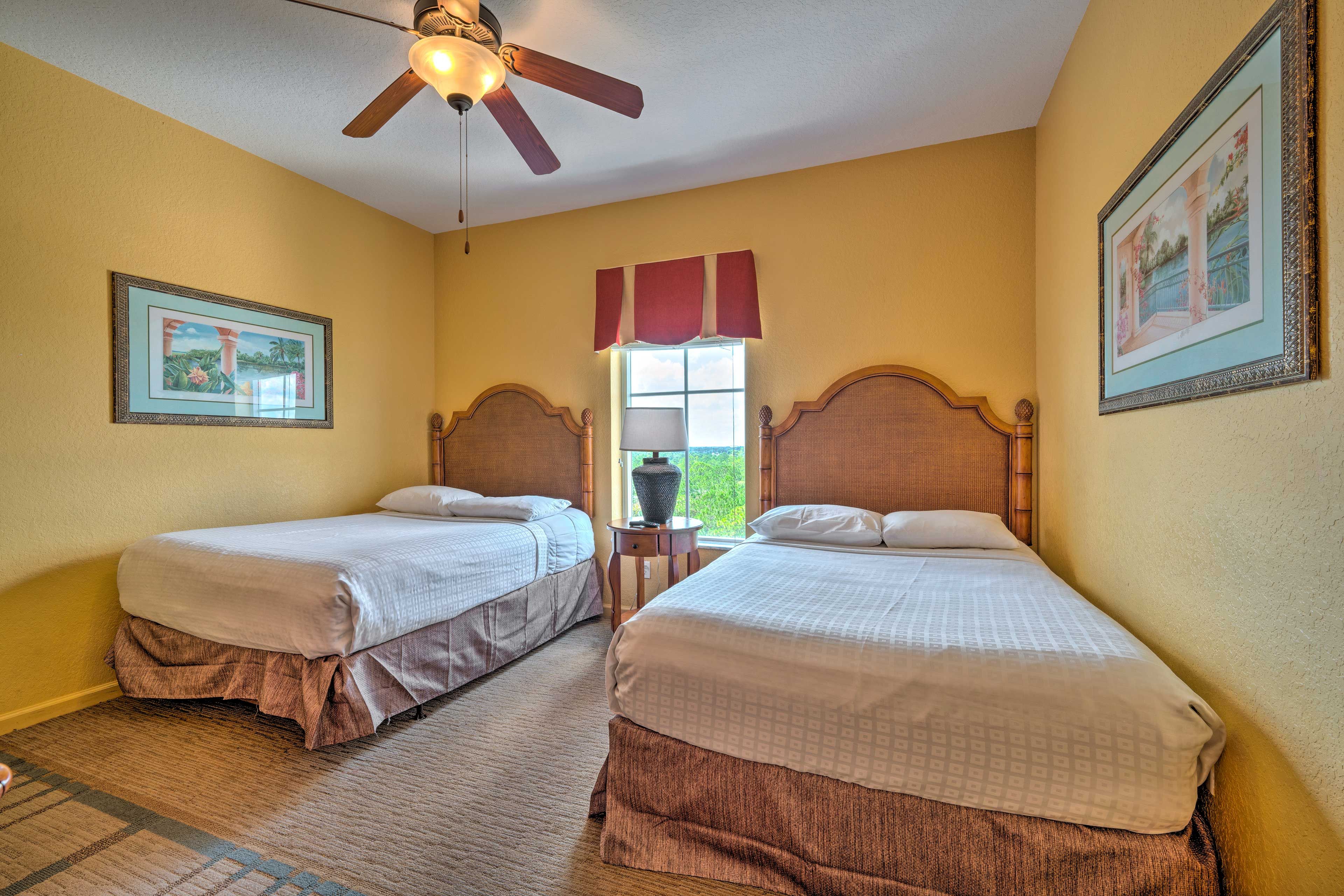 Bedroom 3 | 2 Full Beds