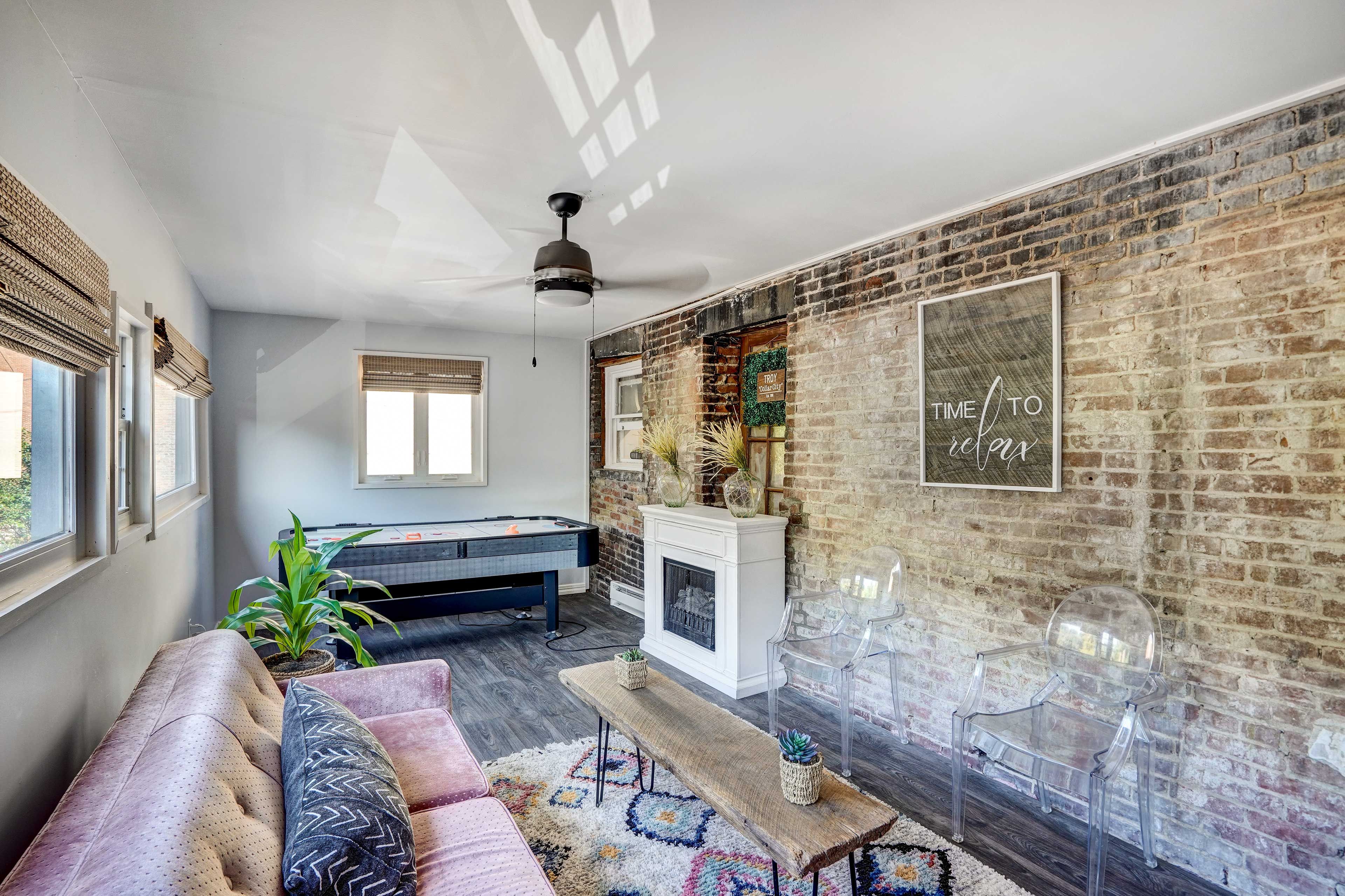 Game Room | Electric Fireplace