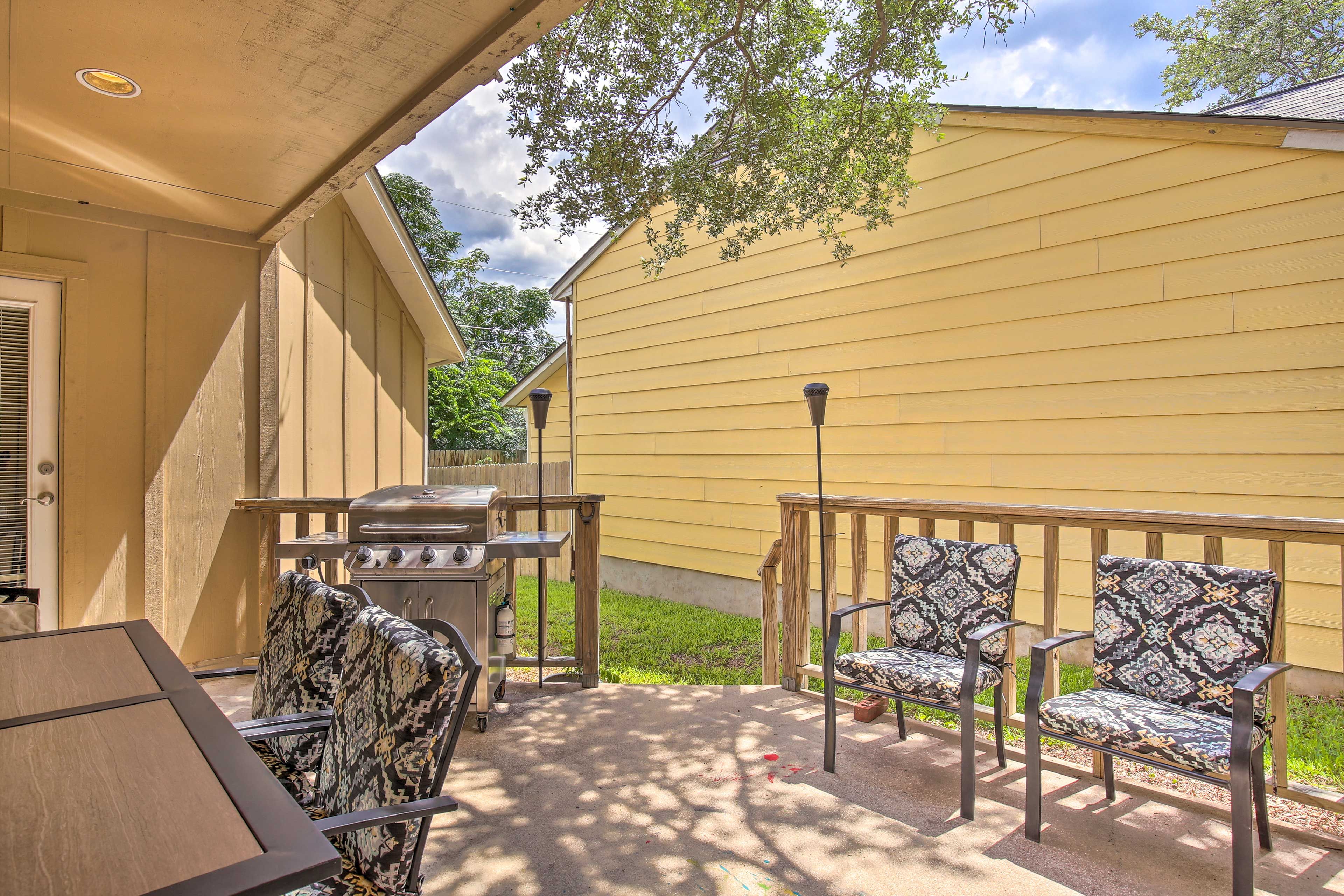 Covered Back Porch | Fenced Yard | Pet Friendly w/ Fee