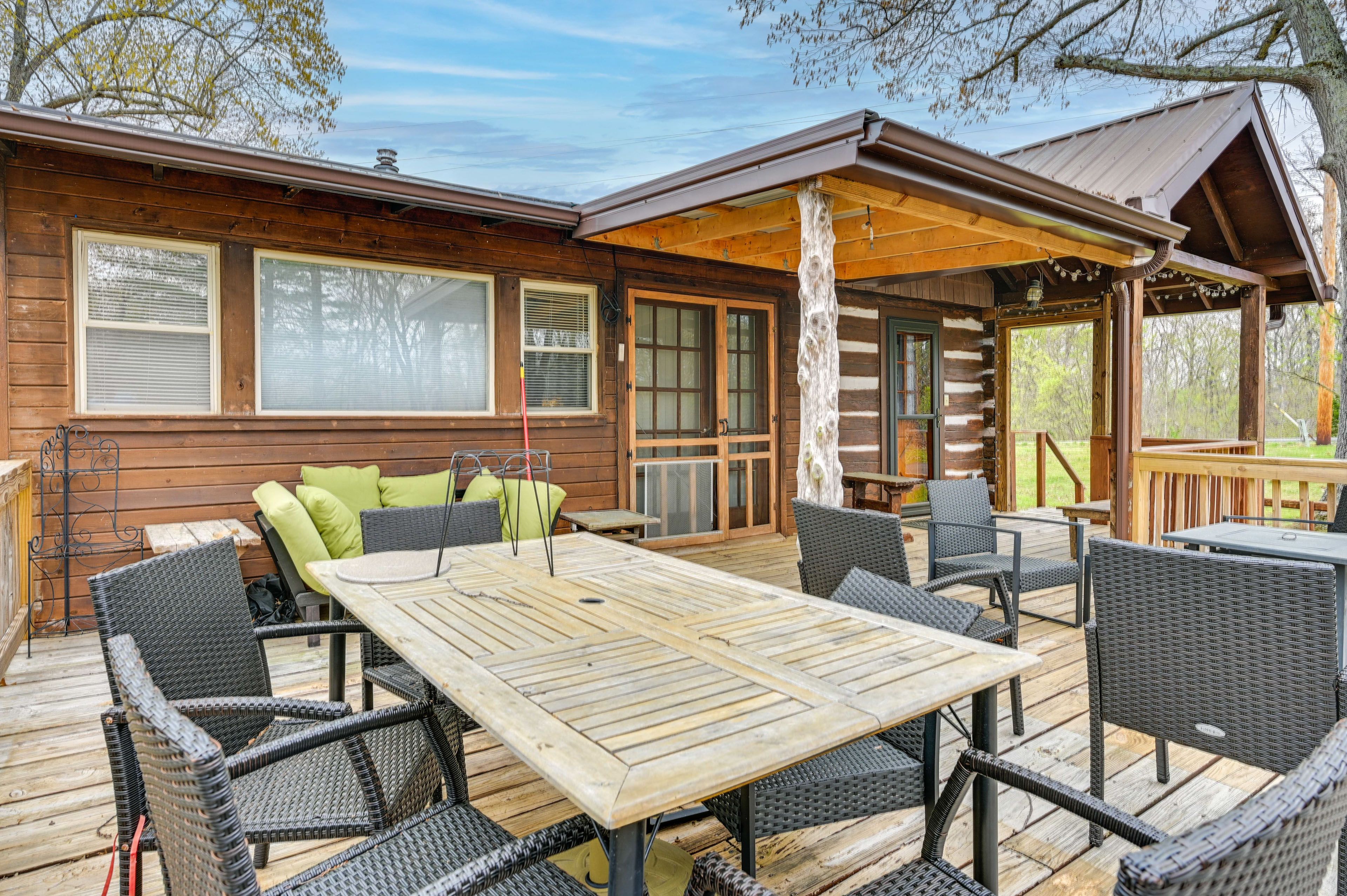 Exterior | Single-Story Cabin w/ Basement | RV/Trailer Parking (25' Max)