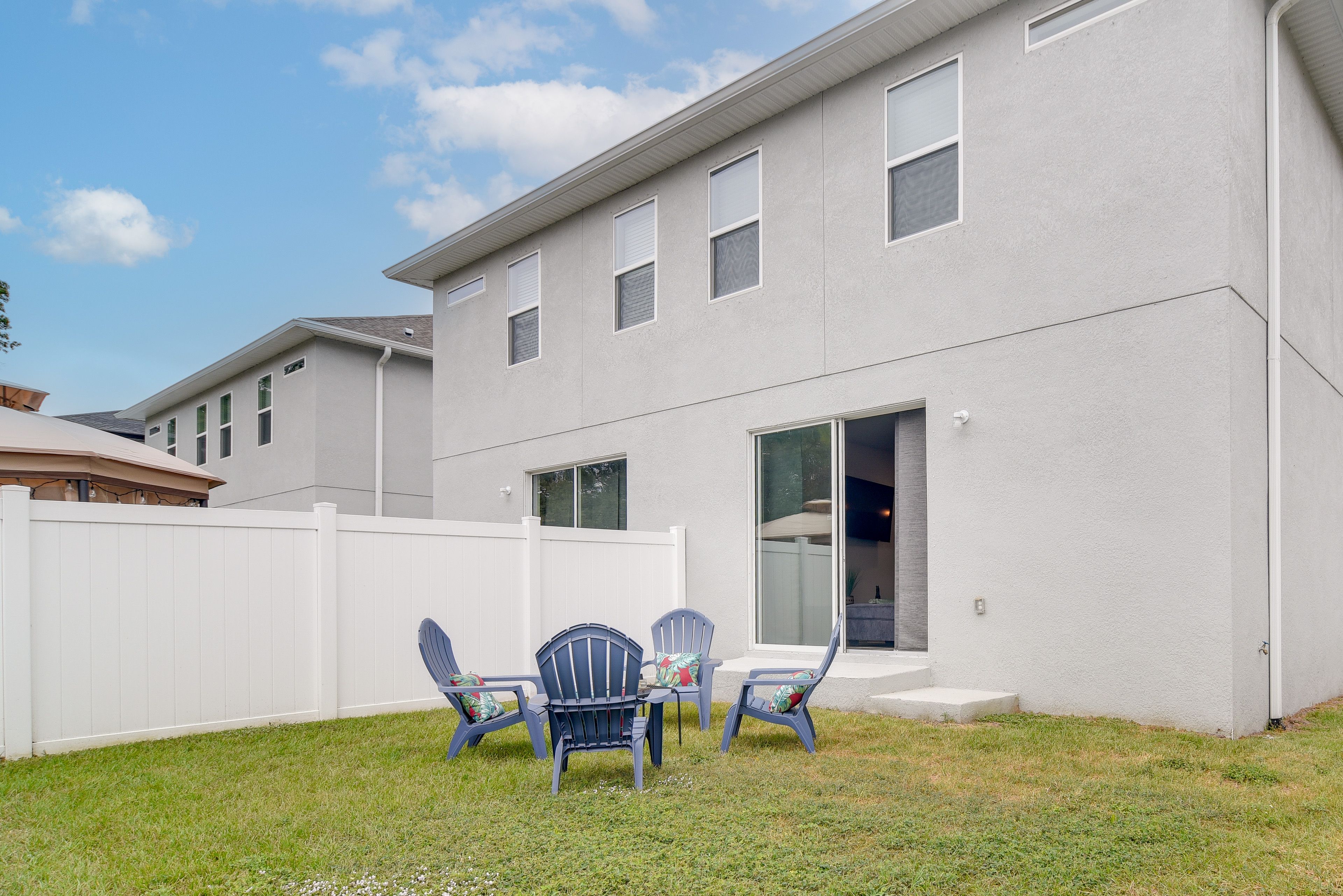 Private Yard | 2-Story Townhome | 2nd-Floor Bedrooms & Bathrooms