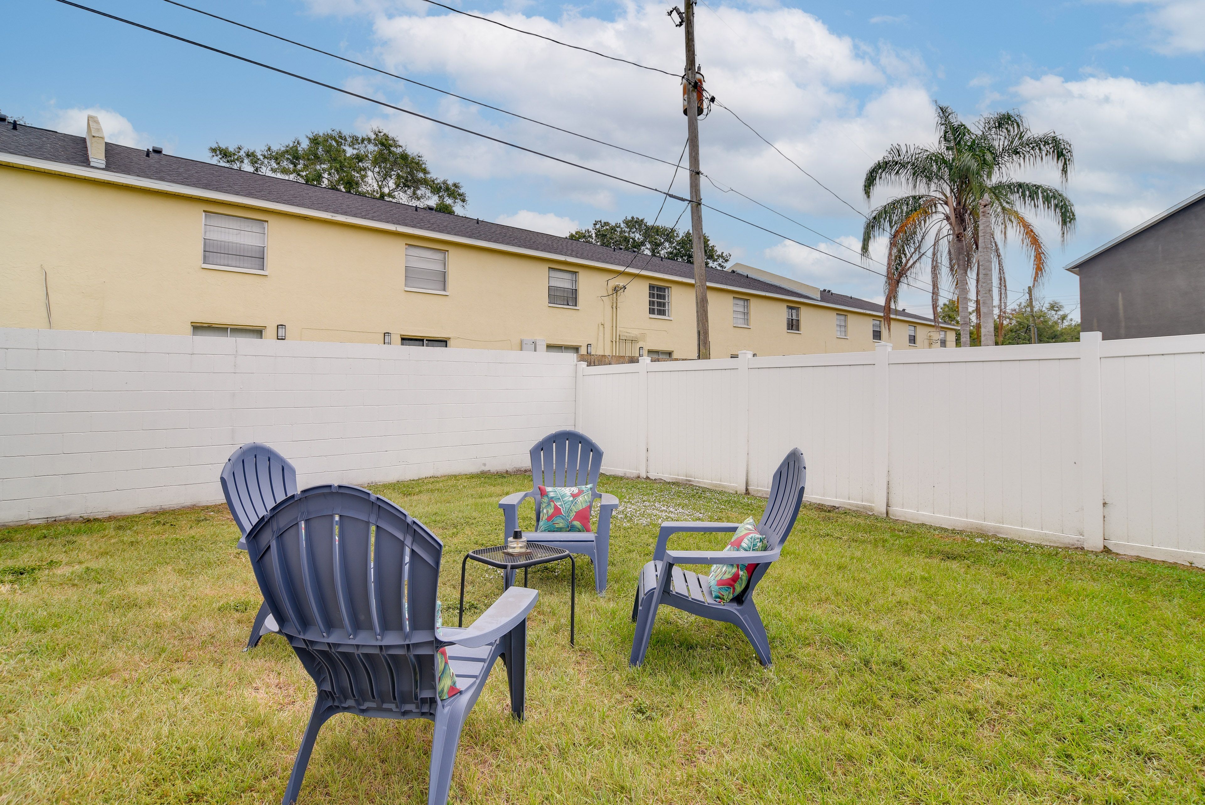 Fenced Yard