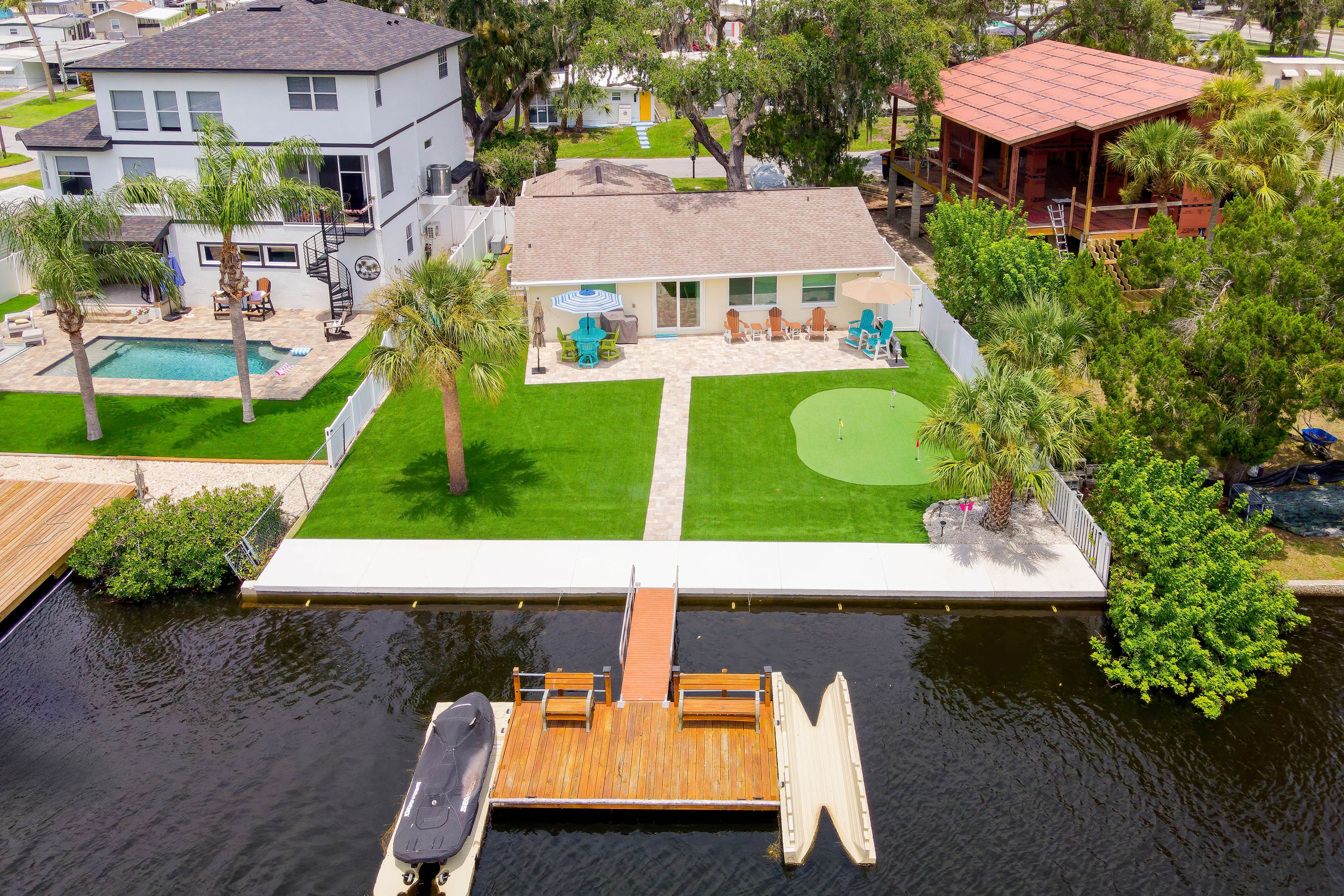 Private Boat Dock | Canal Access to Gulf