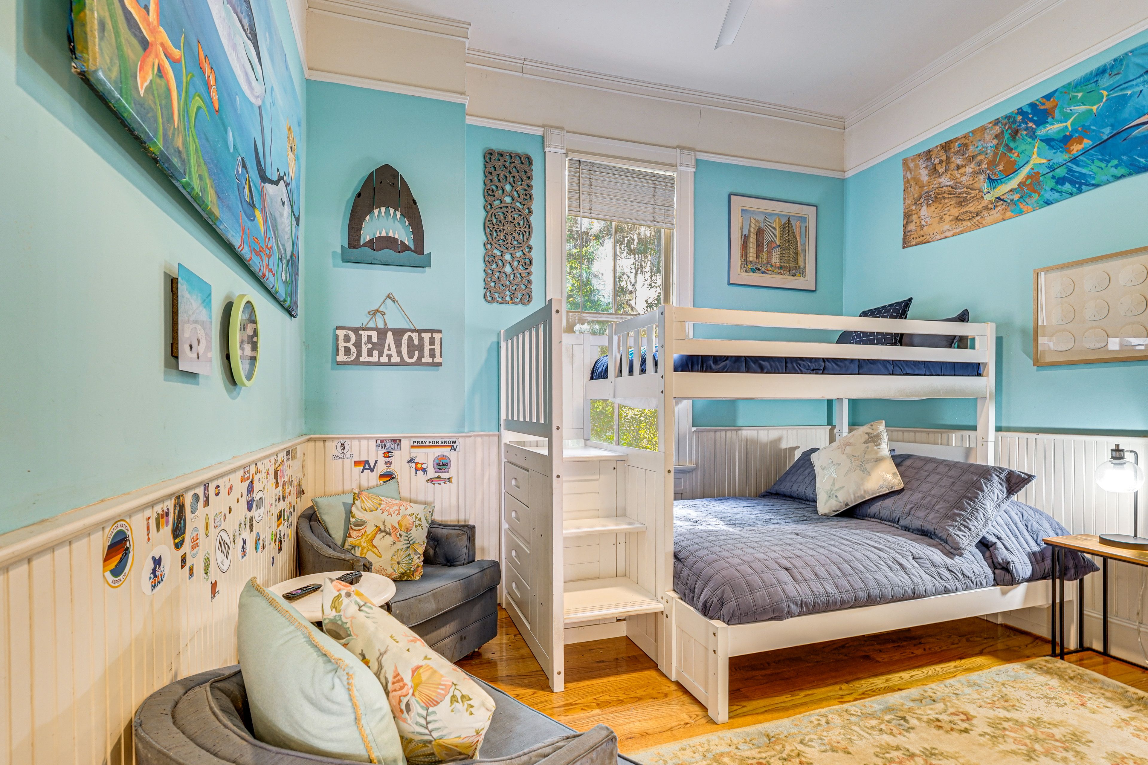 Bedroom 1 | 1st Floor | Twin/Full Bunk Bed