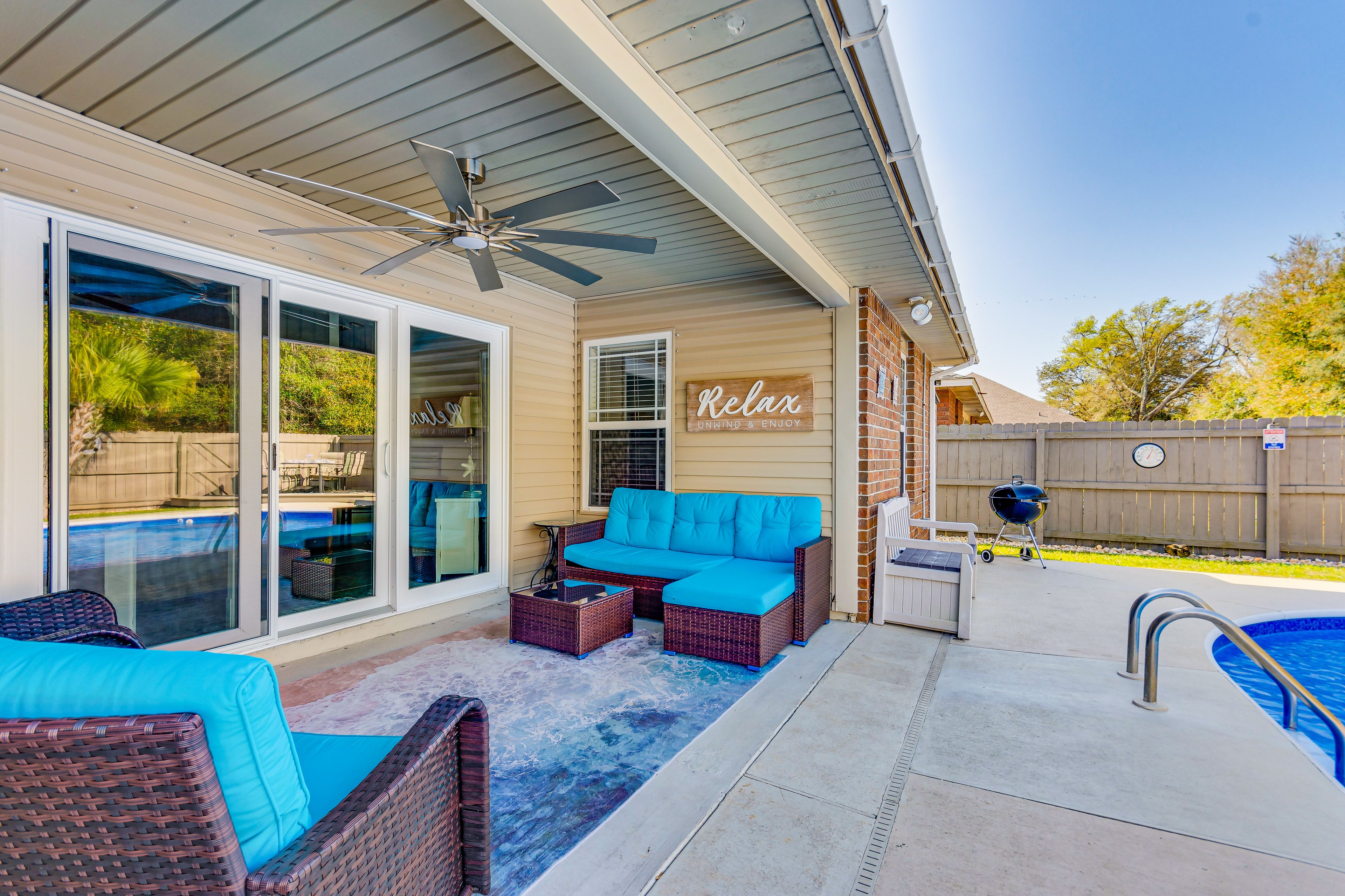 Private Patio | Outdoor Dining Area