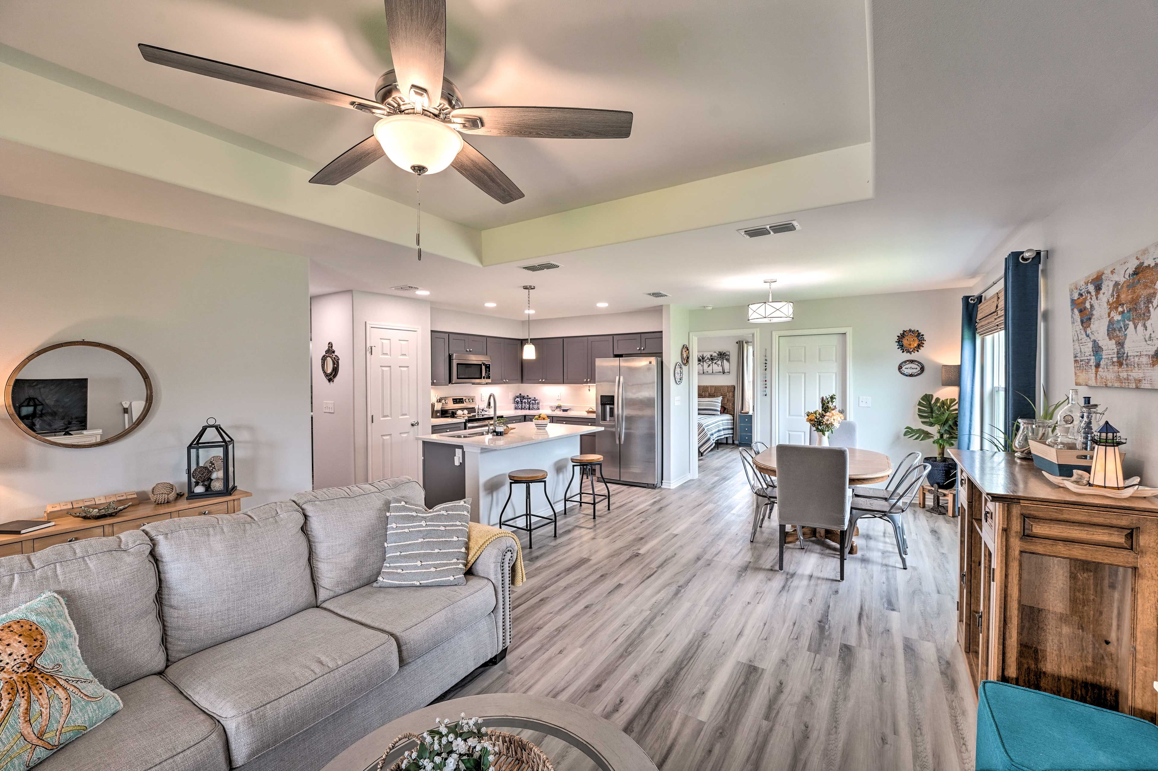 Port Aransas Vacation Rental | 3BR | 2BA | Step-Free Access | 1,241 Sq Ft